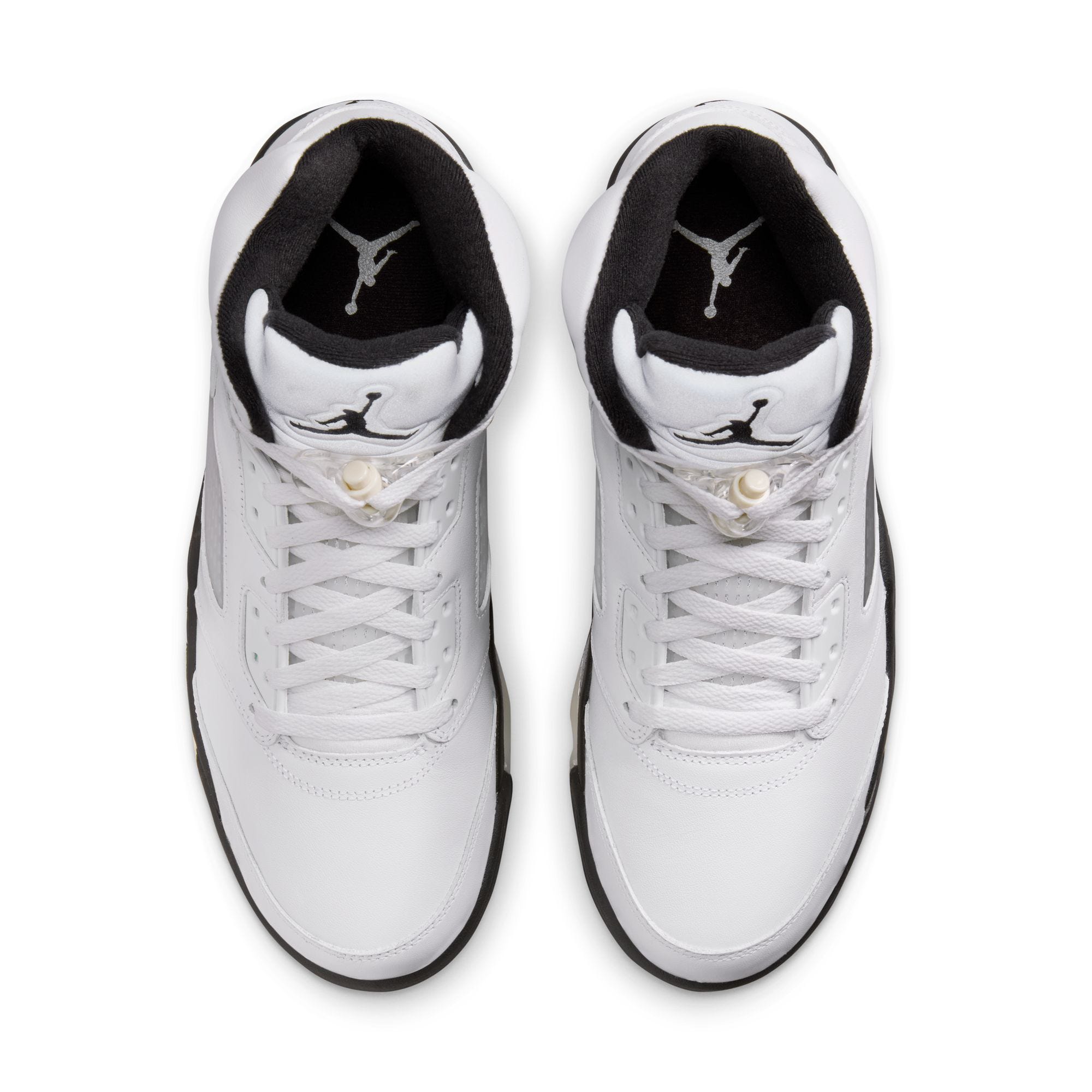 Air Jordan 5 Retro White Black Sail