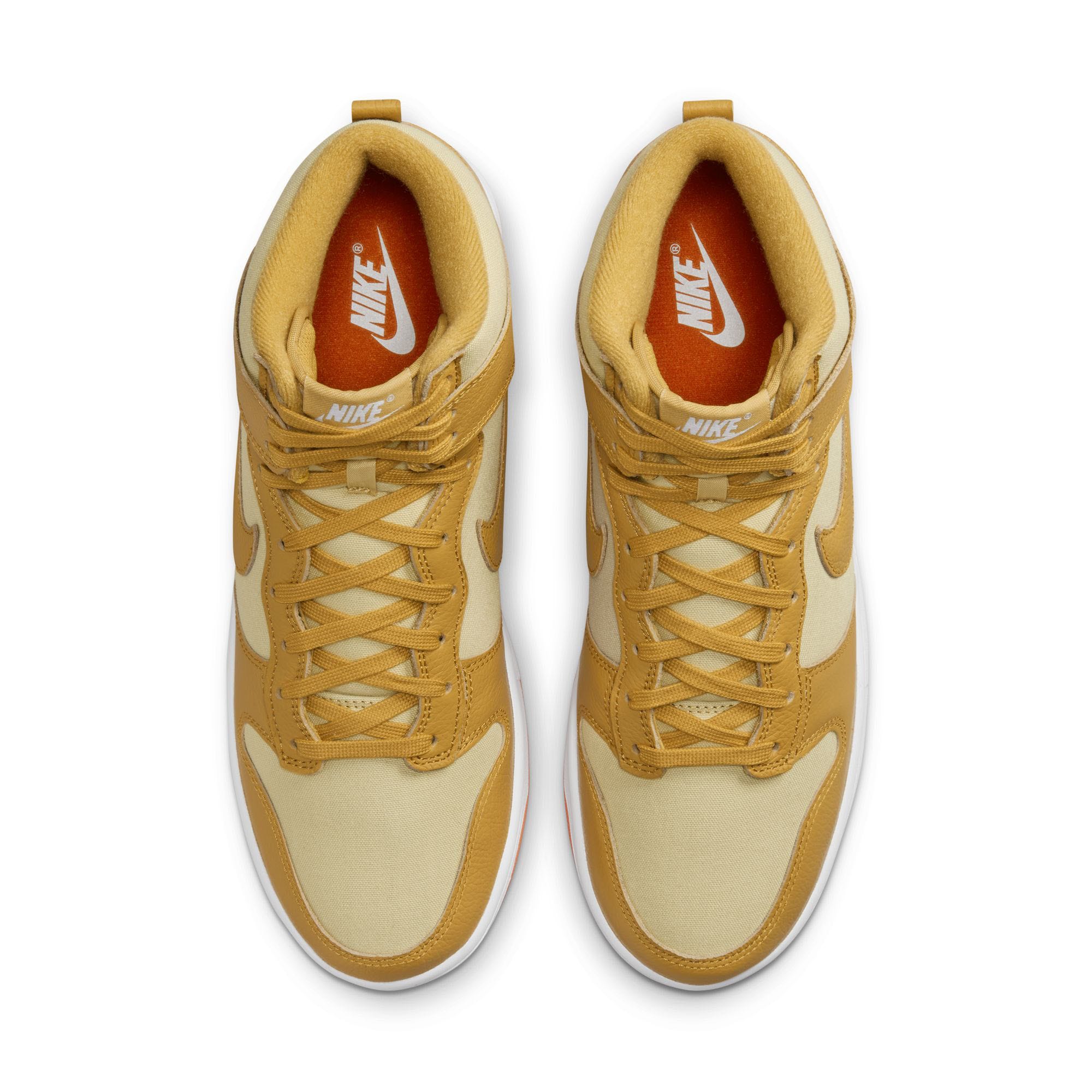 Nike Dunk High Retro Premium Team Gold Wheat