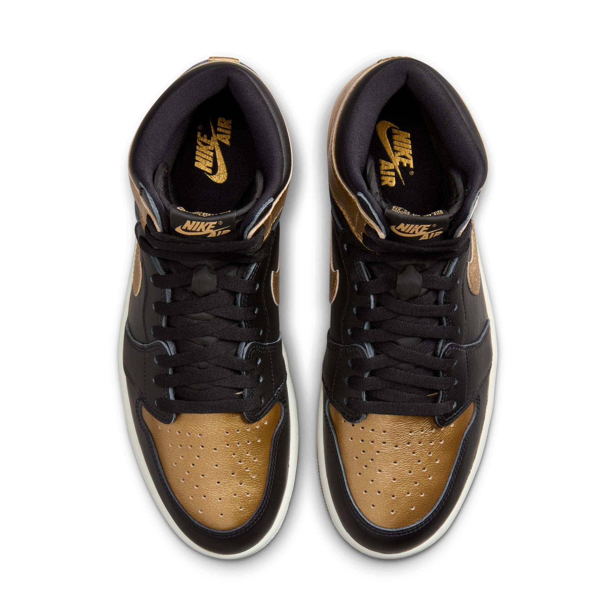 Air Jordan 1 Retro High OG Black Metallic Gold