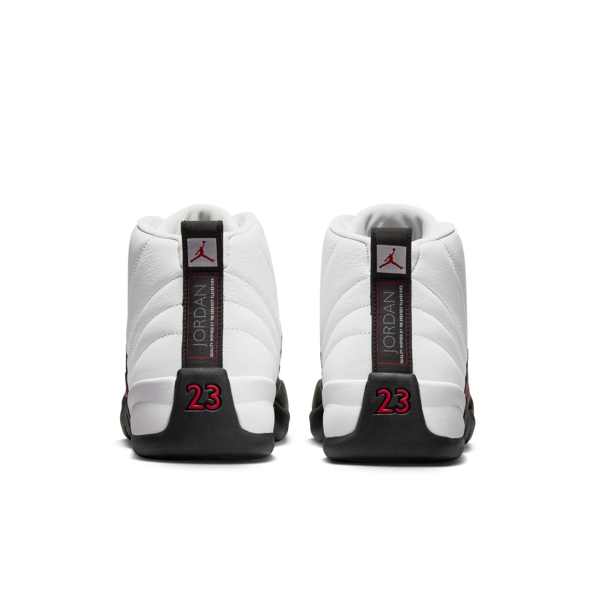 Air Jordan 12 Retro White Gym Red