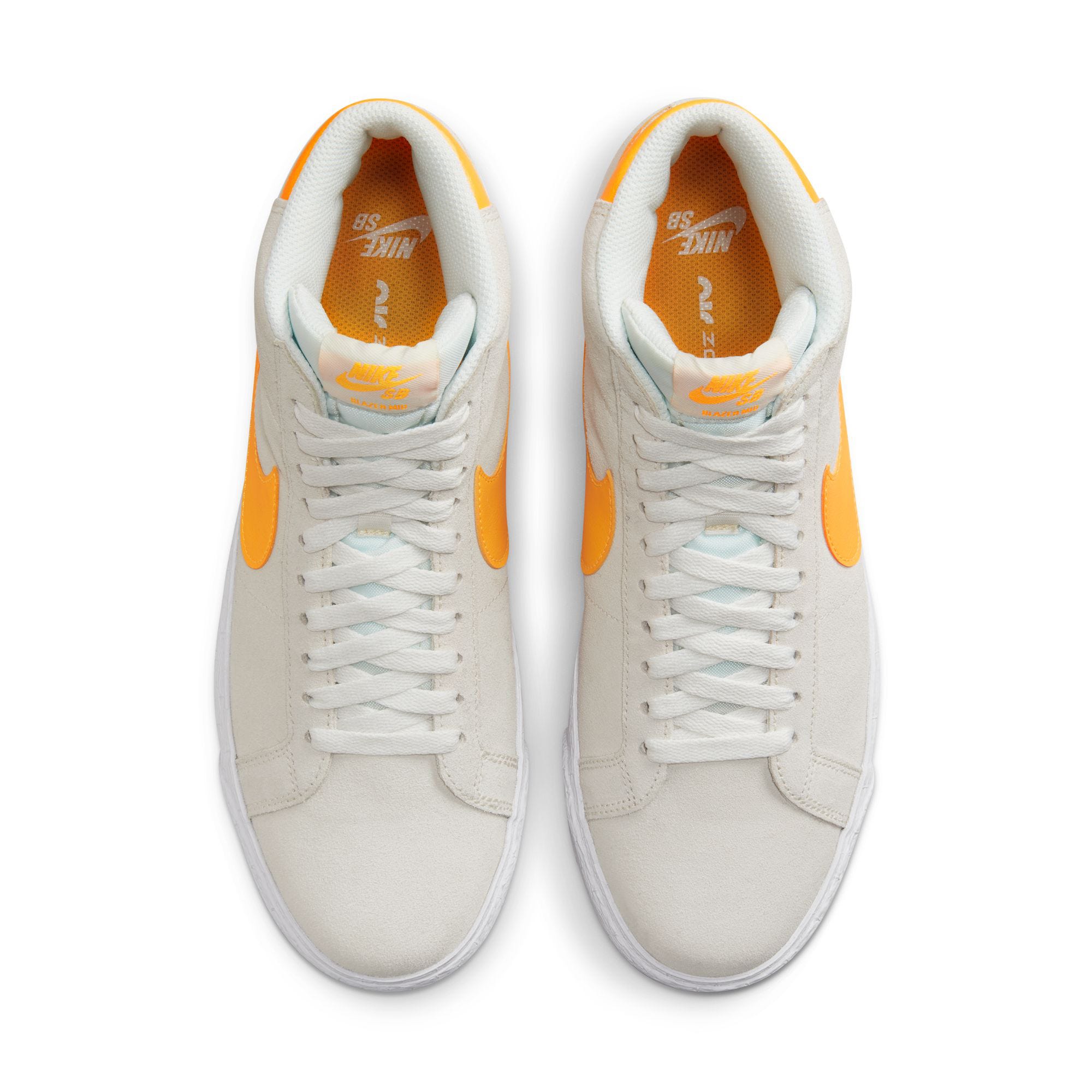 Nike blazer mid vintage homme orange on sale