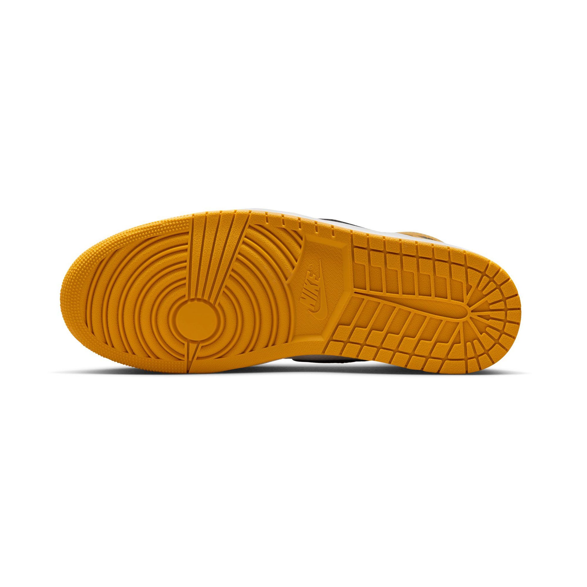 Jordan retro 1 yellow black on sale