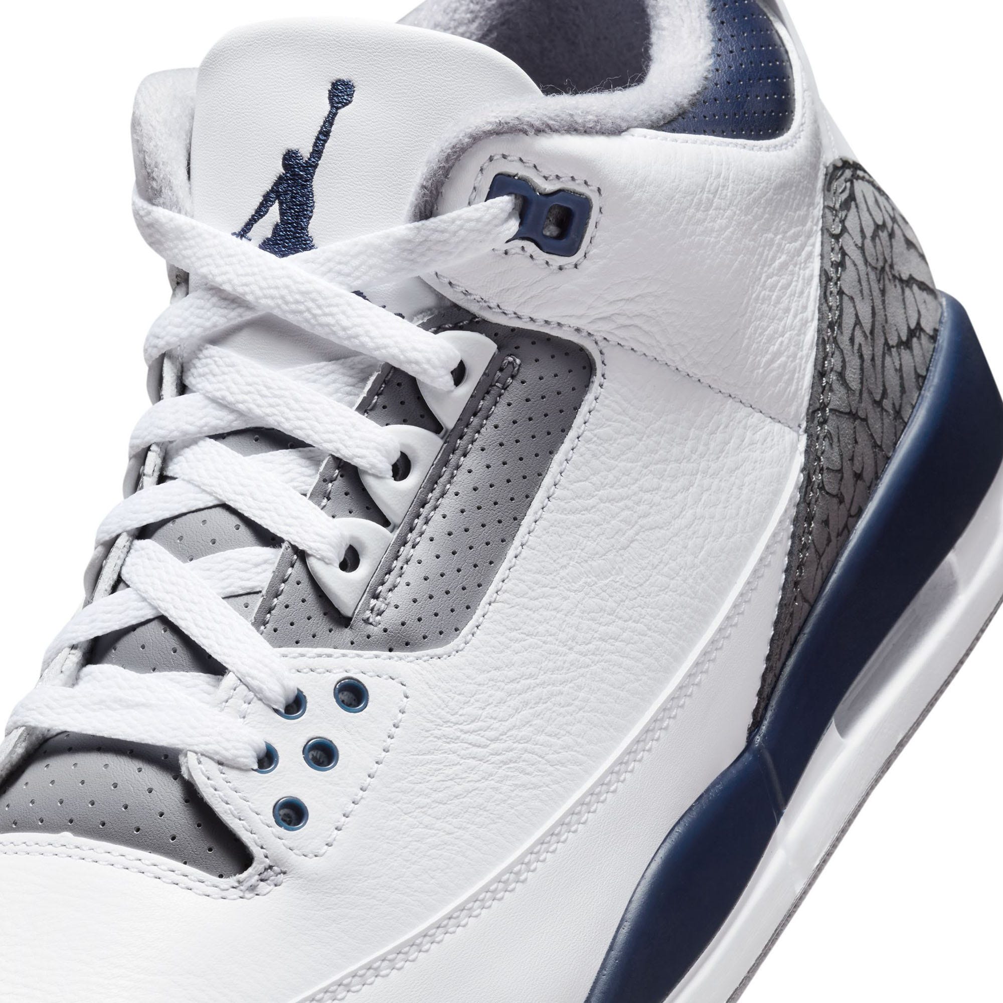 Air jordan 3 retro white on sale