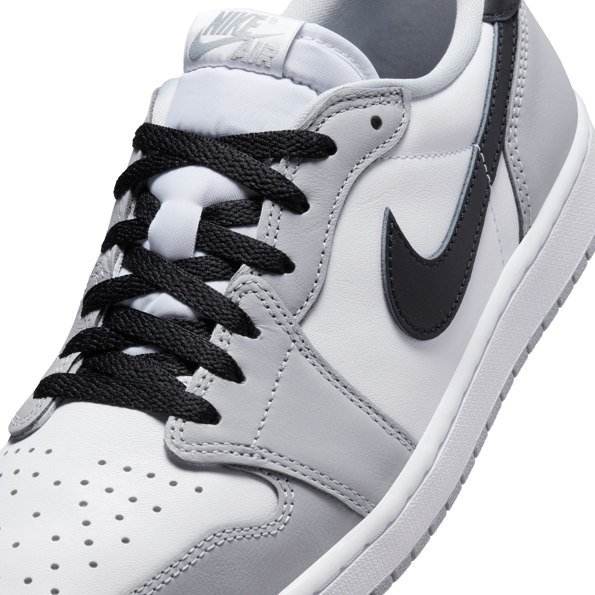 Air Jordan 1 Low OG White Black Wolf Grey