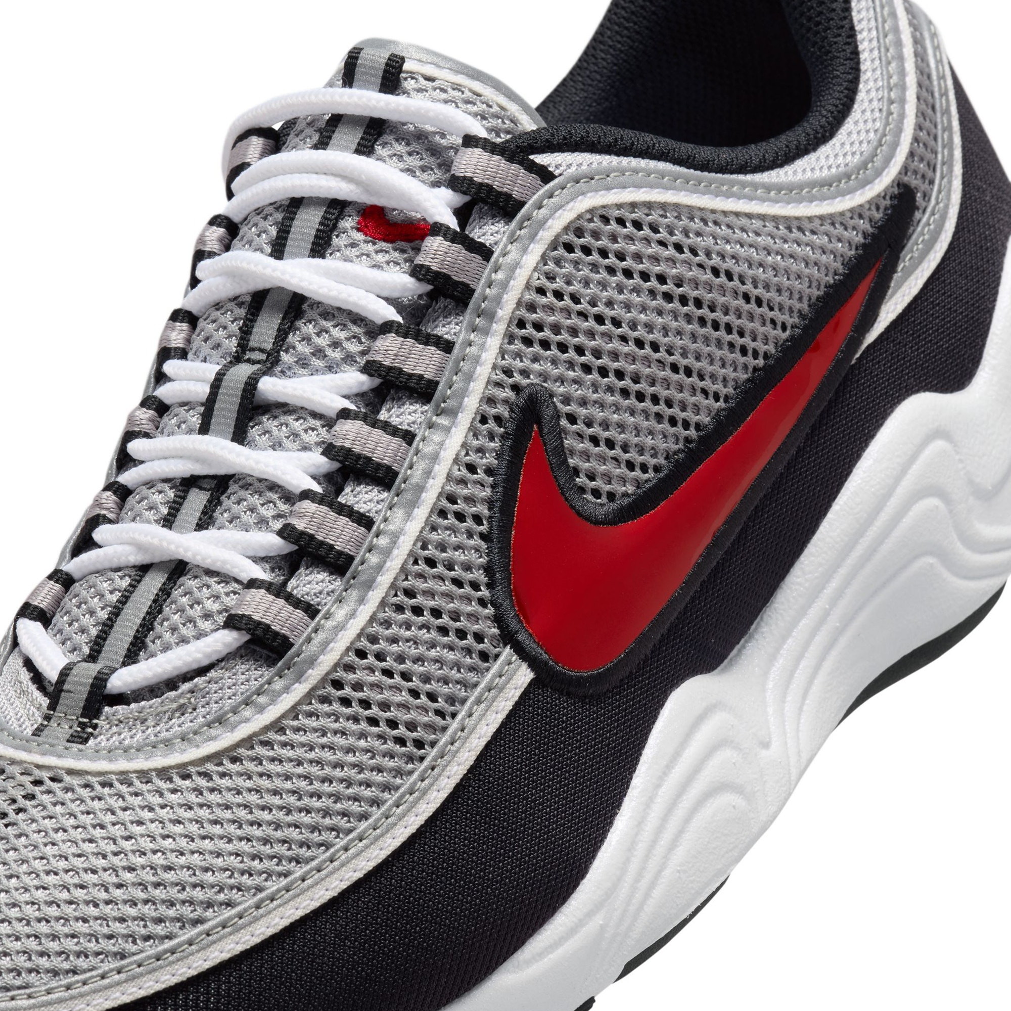 Nike Air Zoom Spiridon SP - Metallic Silver/Red product photo