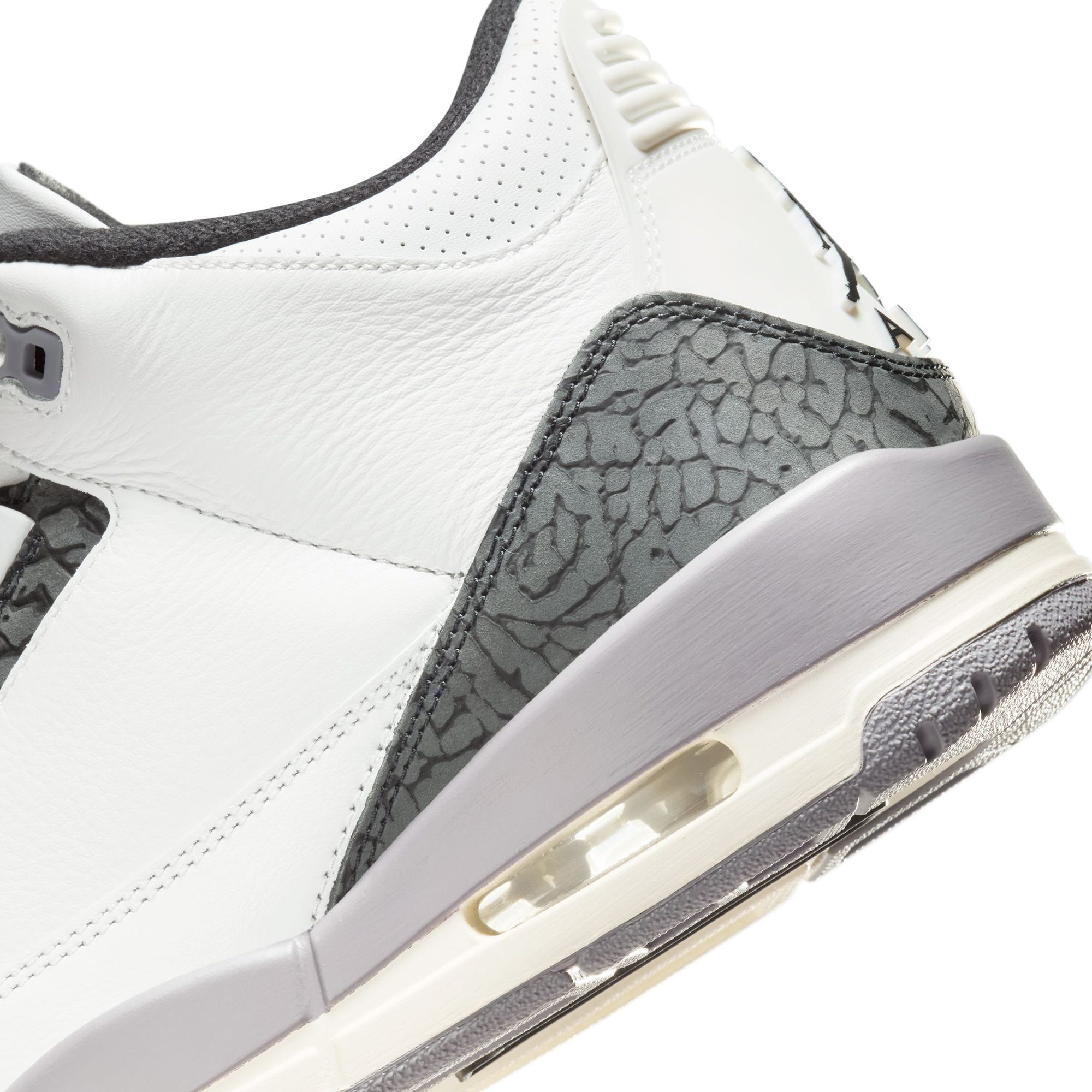 Air Jordan 3 Retro White Fire Red Cement Grey