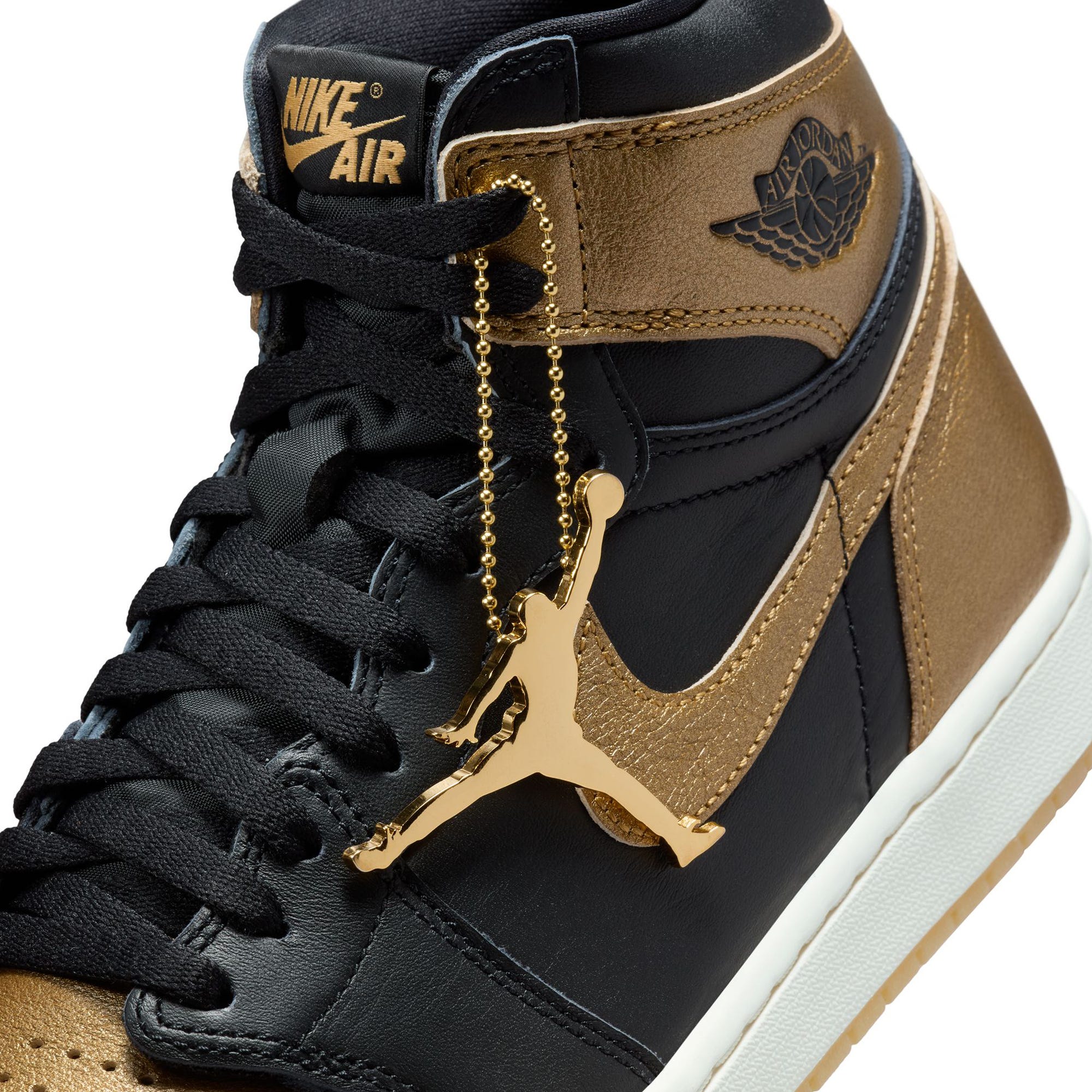 Retro jordans black and gold discount