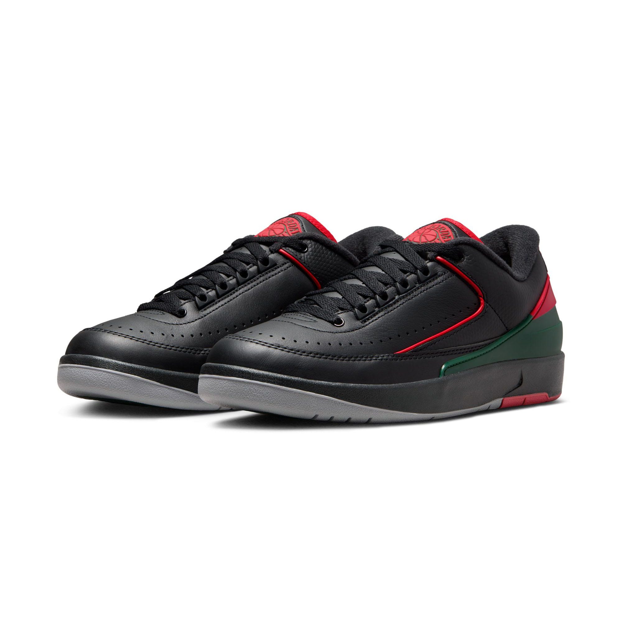 Jordan 2 black red outlet