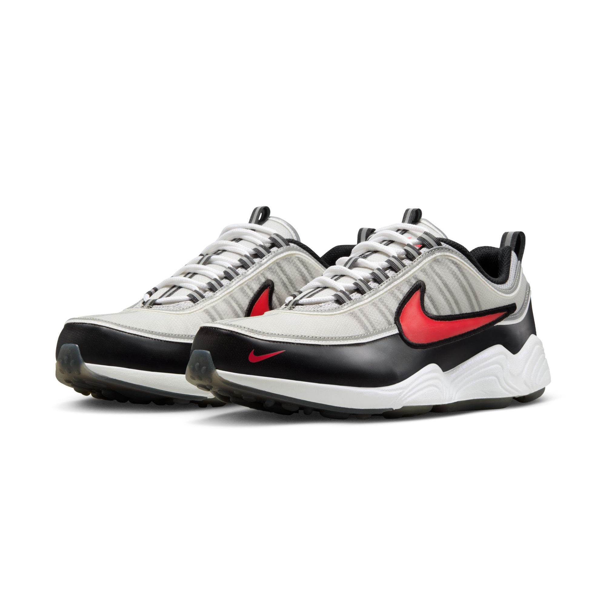 Nike Air Zoom Spiridon - Metallic Silver/Sport Red product photo