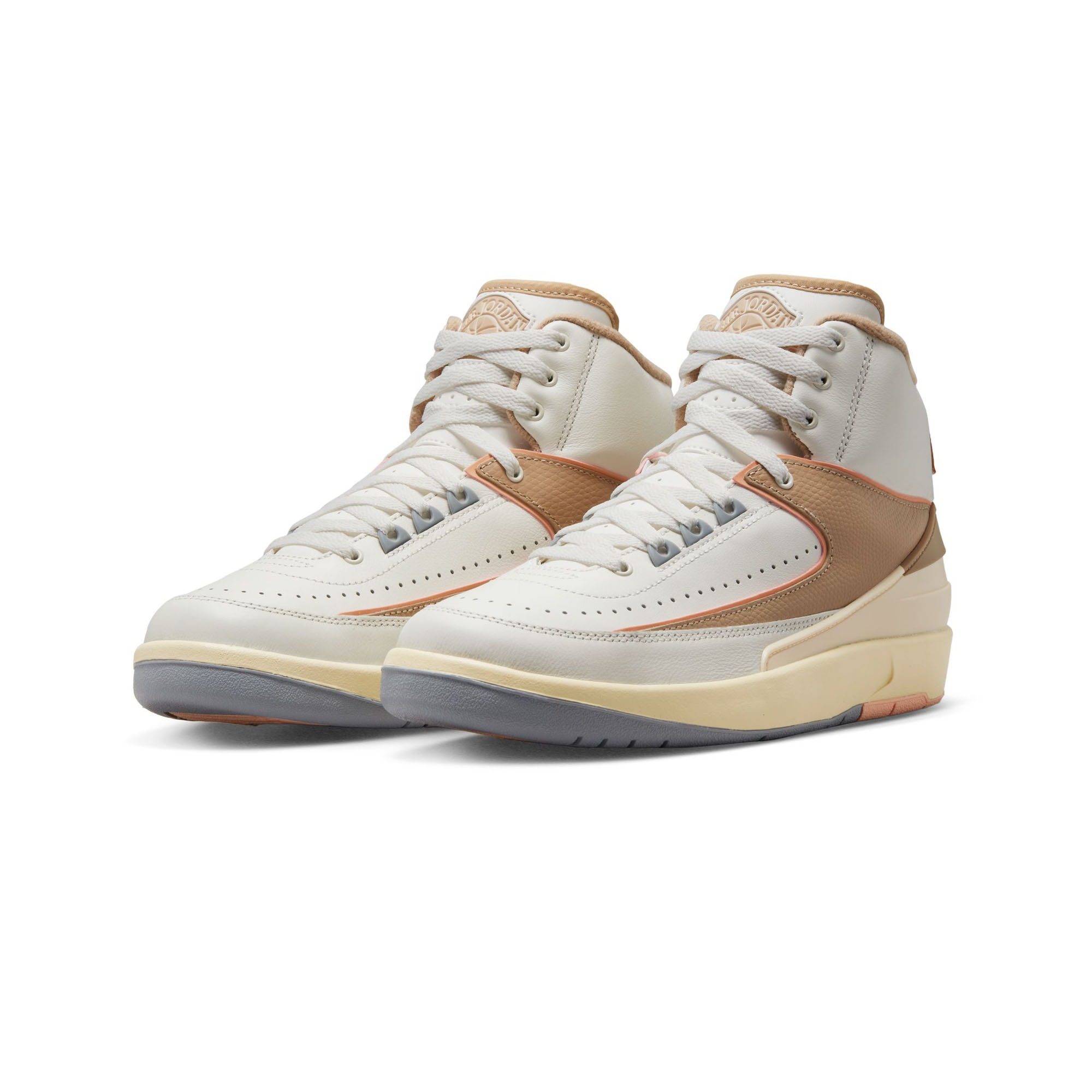 Wmns Air Jordan 2 Retro - Sail/Desert-Sunset product photo