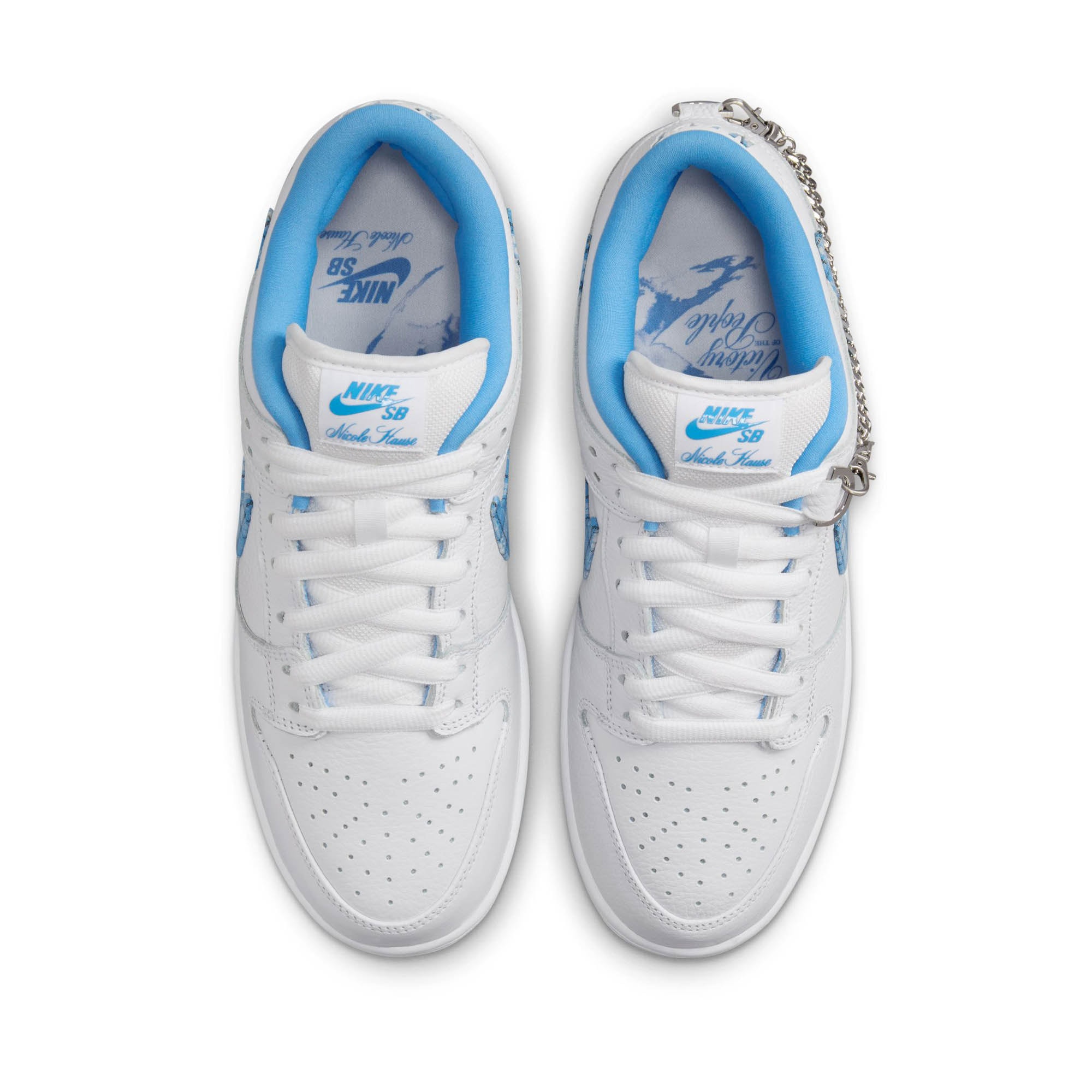 Nike SB Dunk Low Pro - White/University Blue product photo