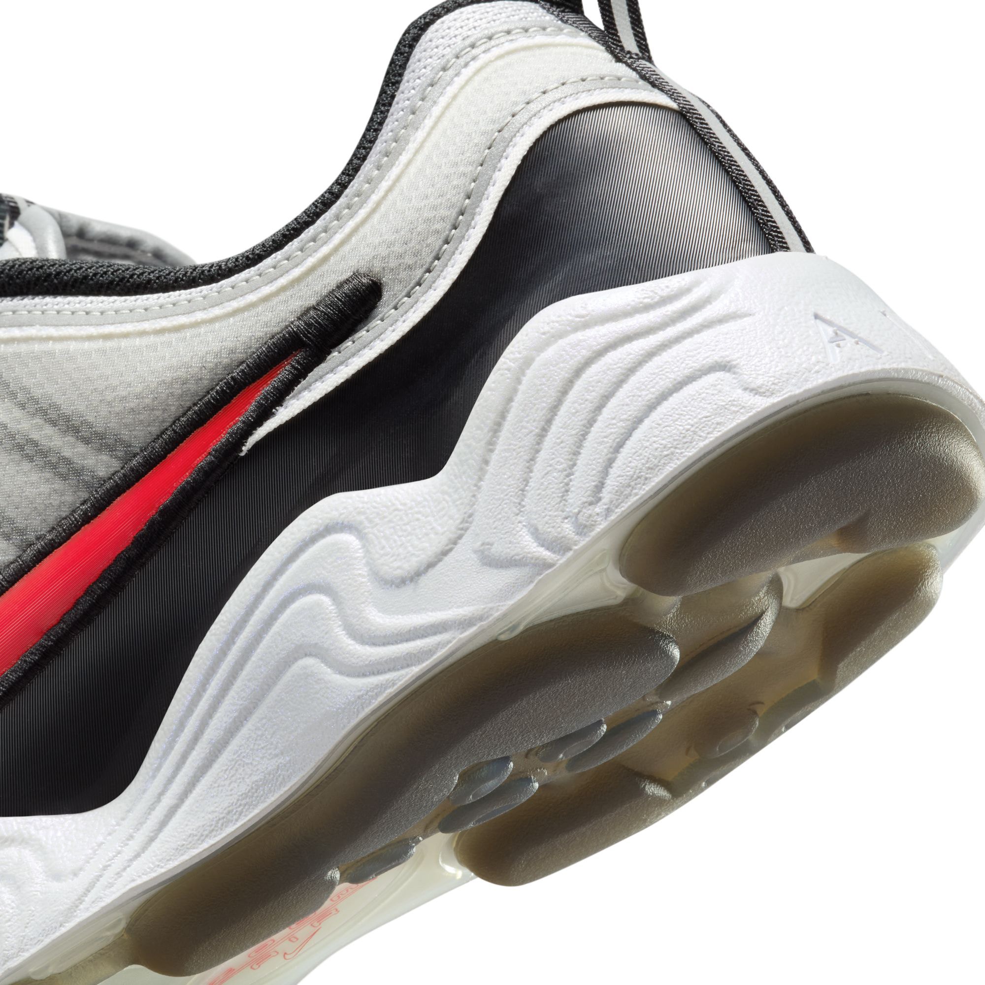 Nike Air Zoom Spiridon - Metallic Silver/Sport Red product photo