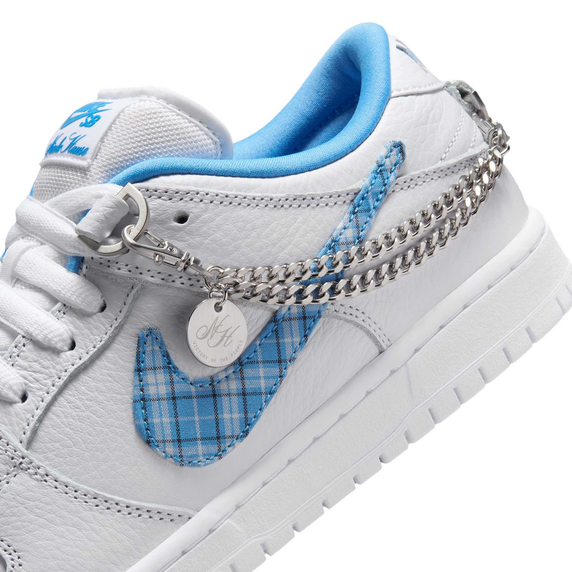 Nike SB Dunk Low Pro - White/University Blue product photo