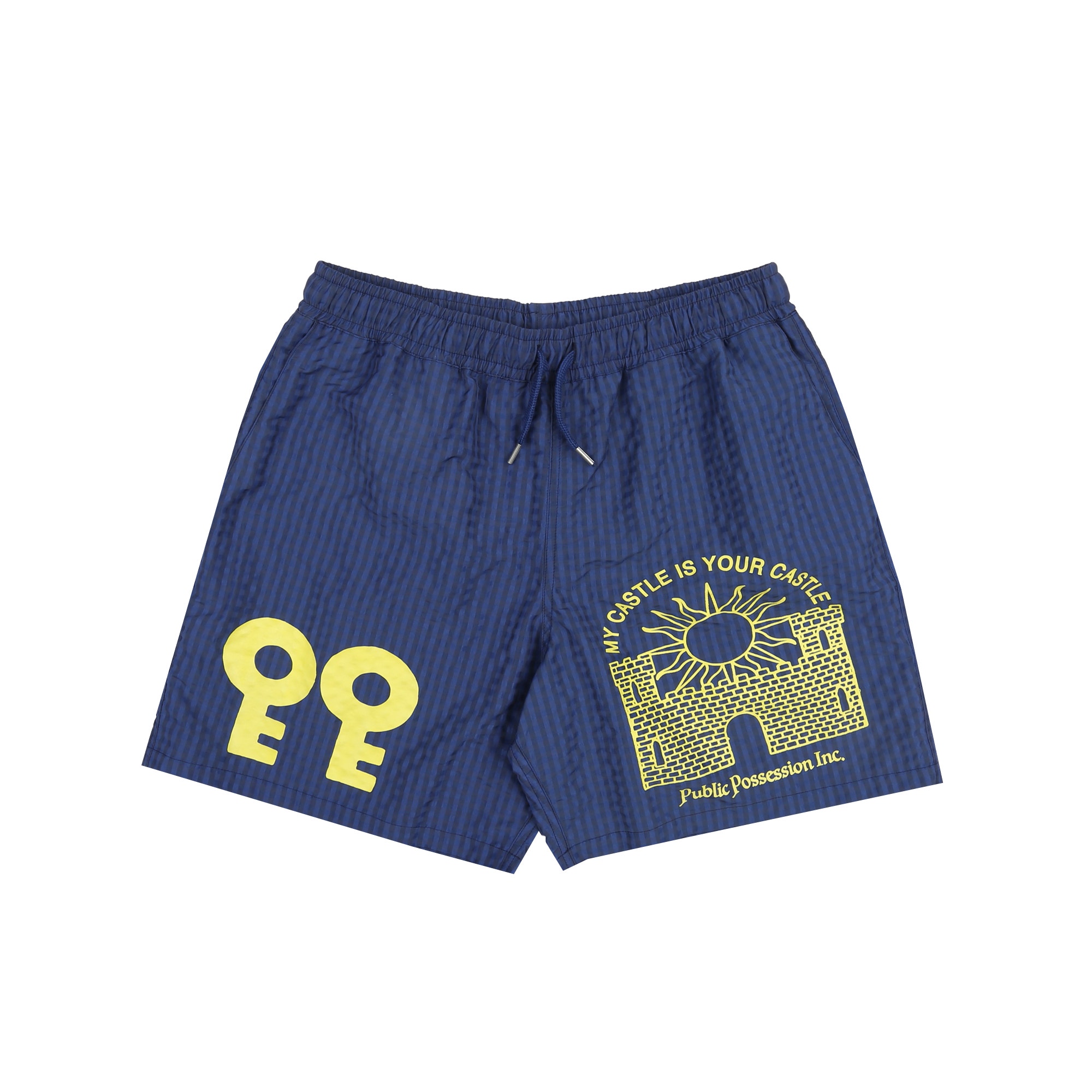 In My Castle Shorts - Navy Blue product photo