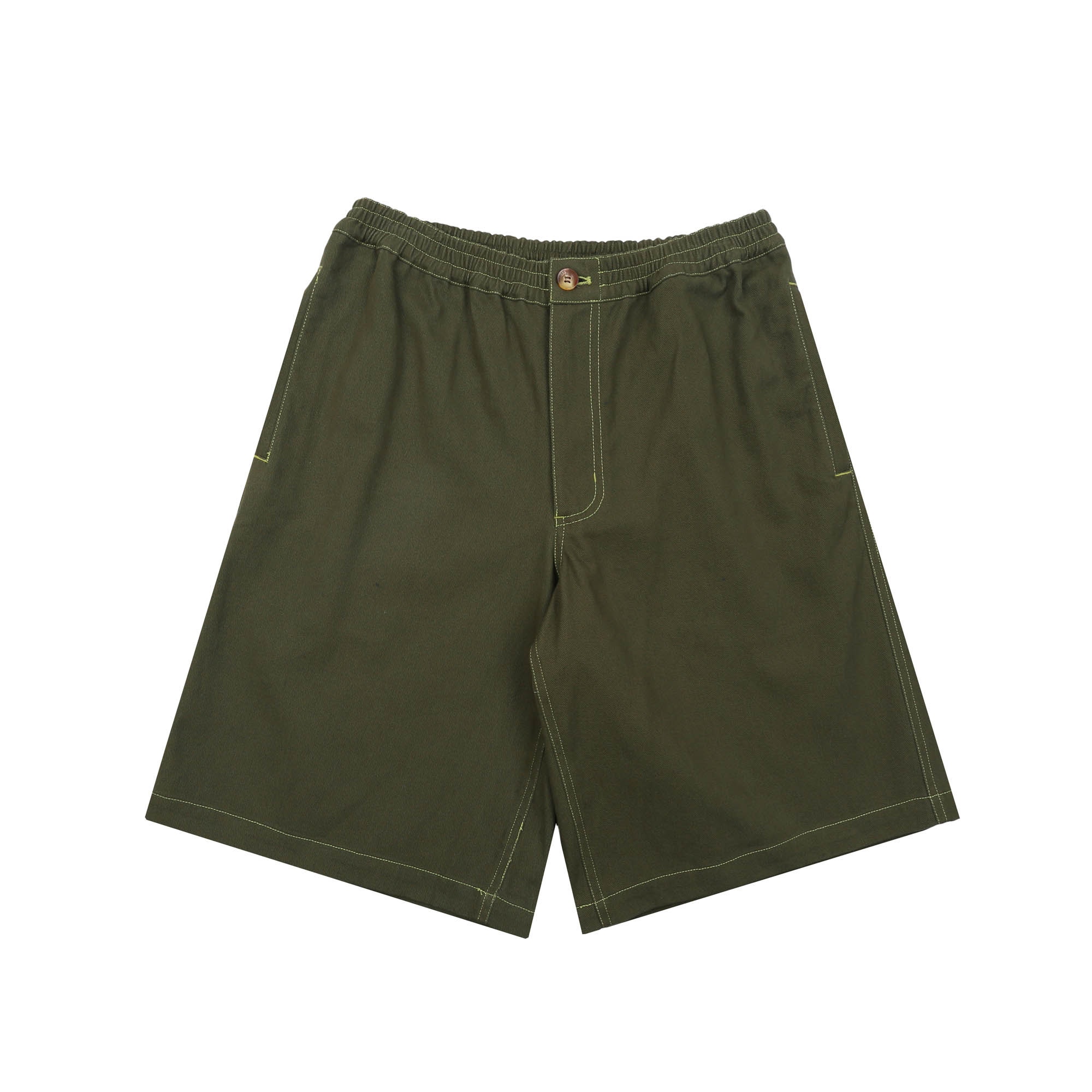 Contrast Stitch Short - Fatigue Green product photo
