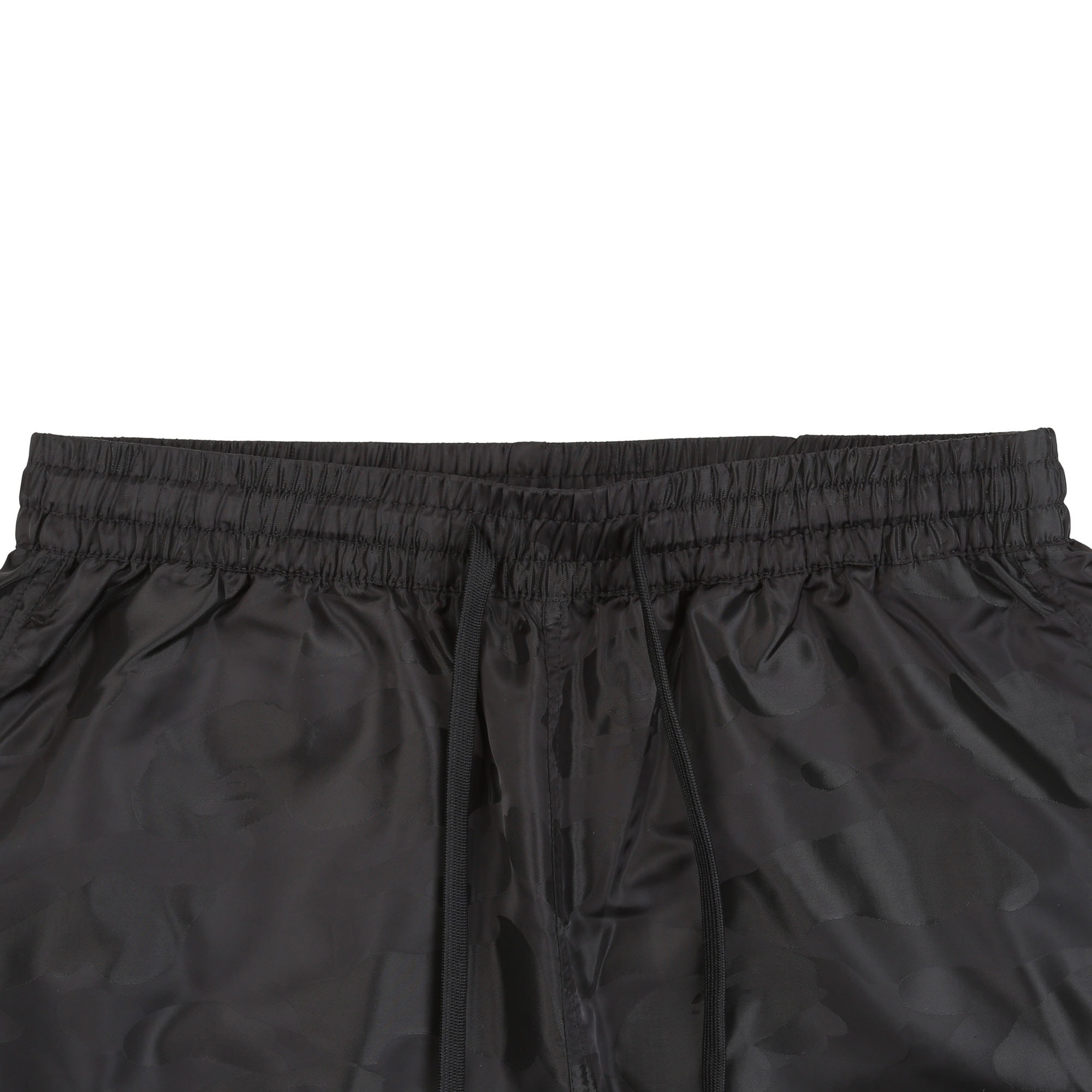 Solid Camo Bathing Ape Logo Shorts - Black product photo