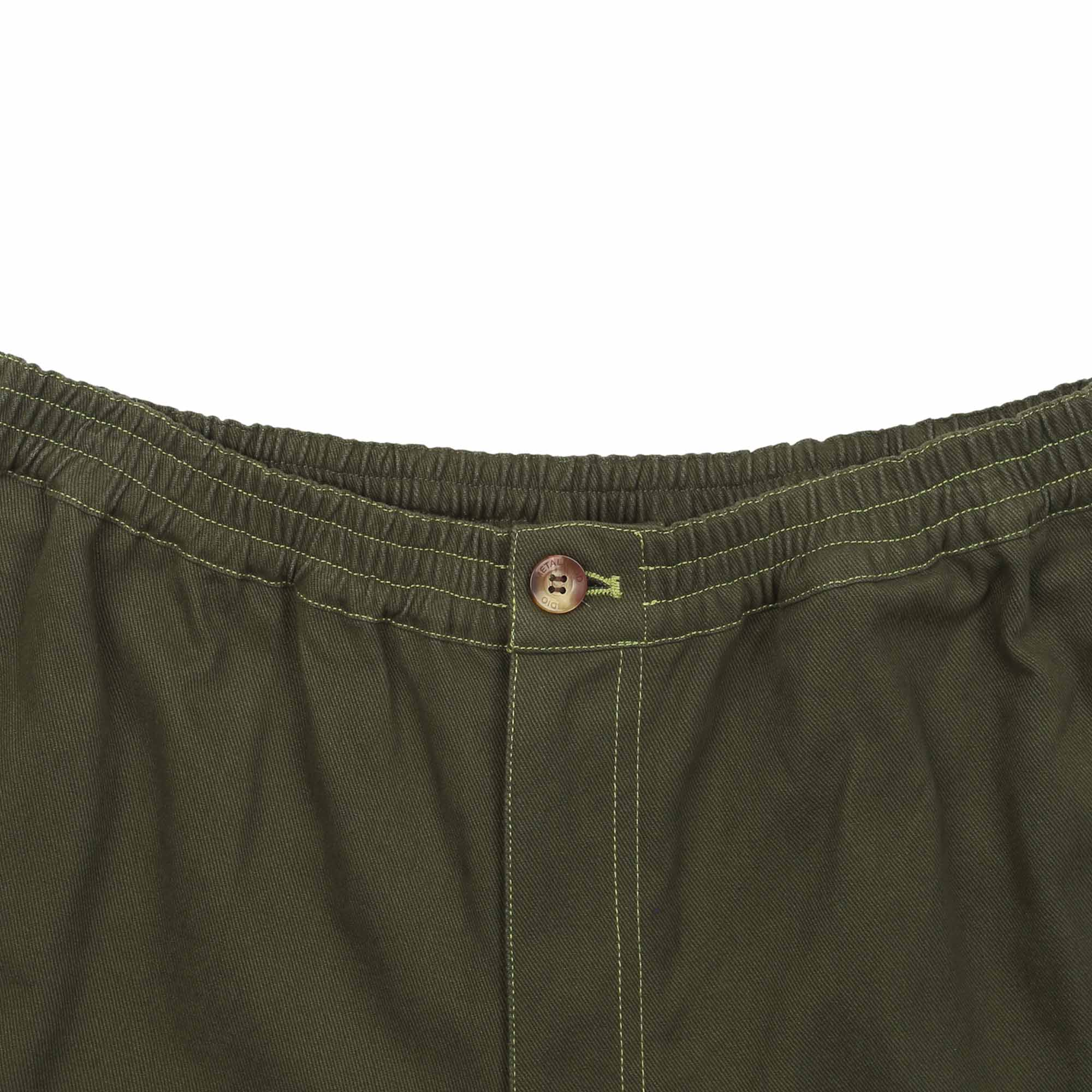 Contrast Stitch Short - Fatigue Green product photo