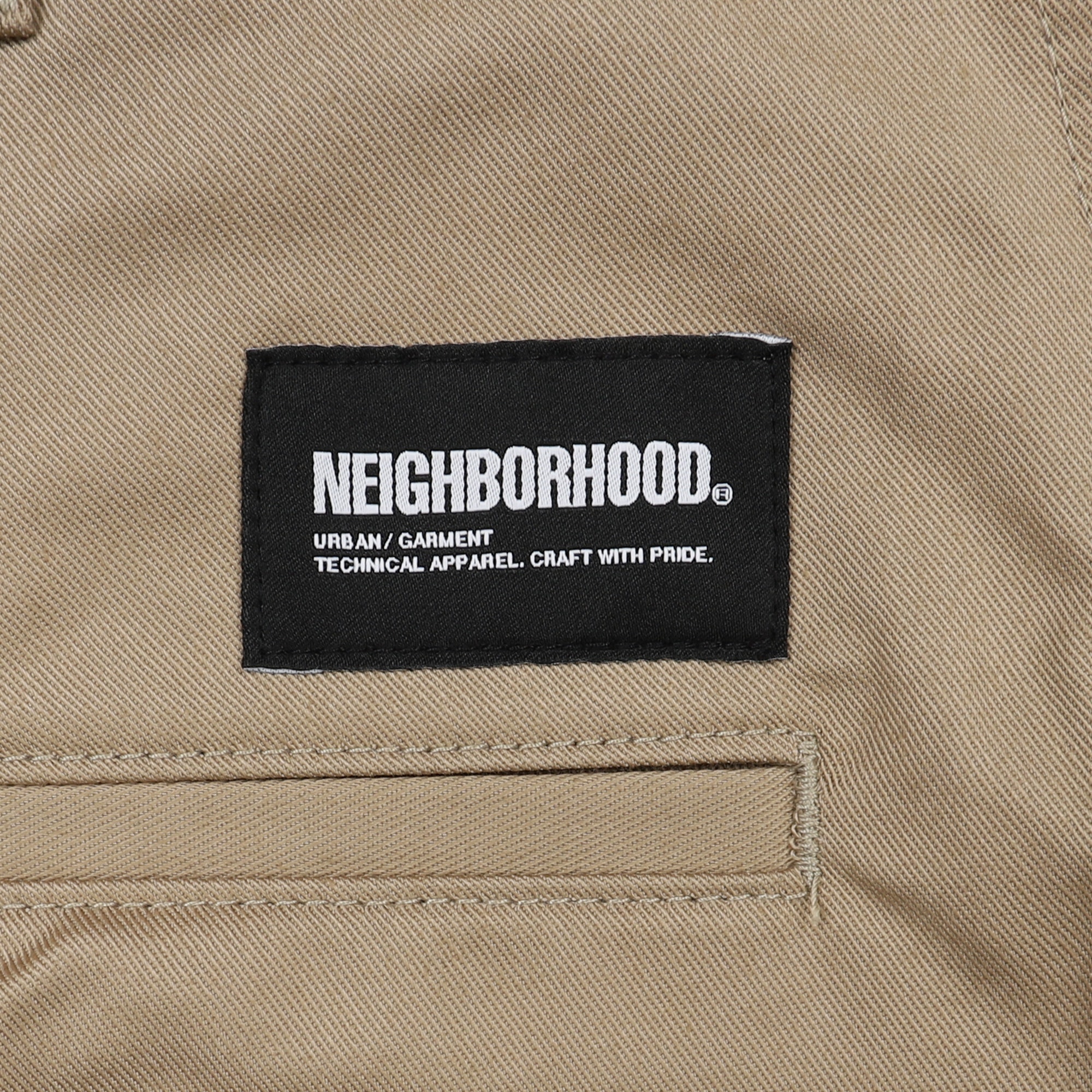 Work Short Pants - Beige product photo