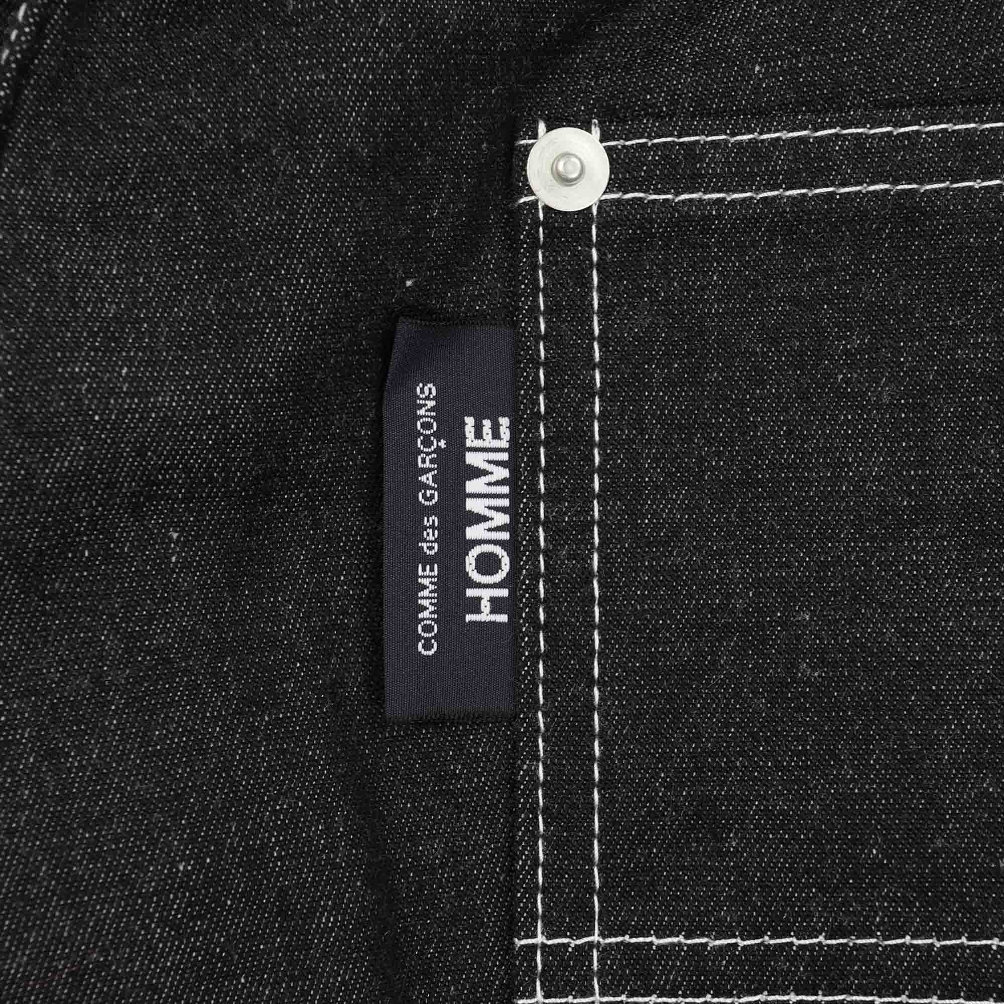 Cotton Nylon Twill Shorts - Navy/White product photo