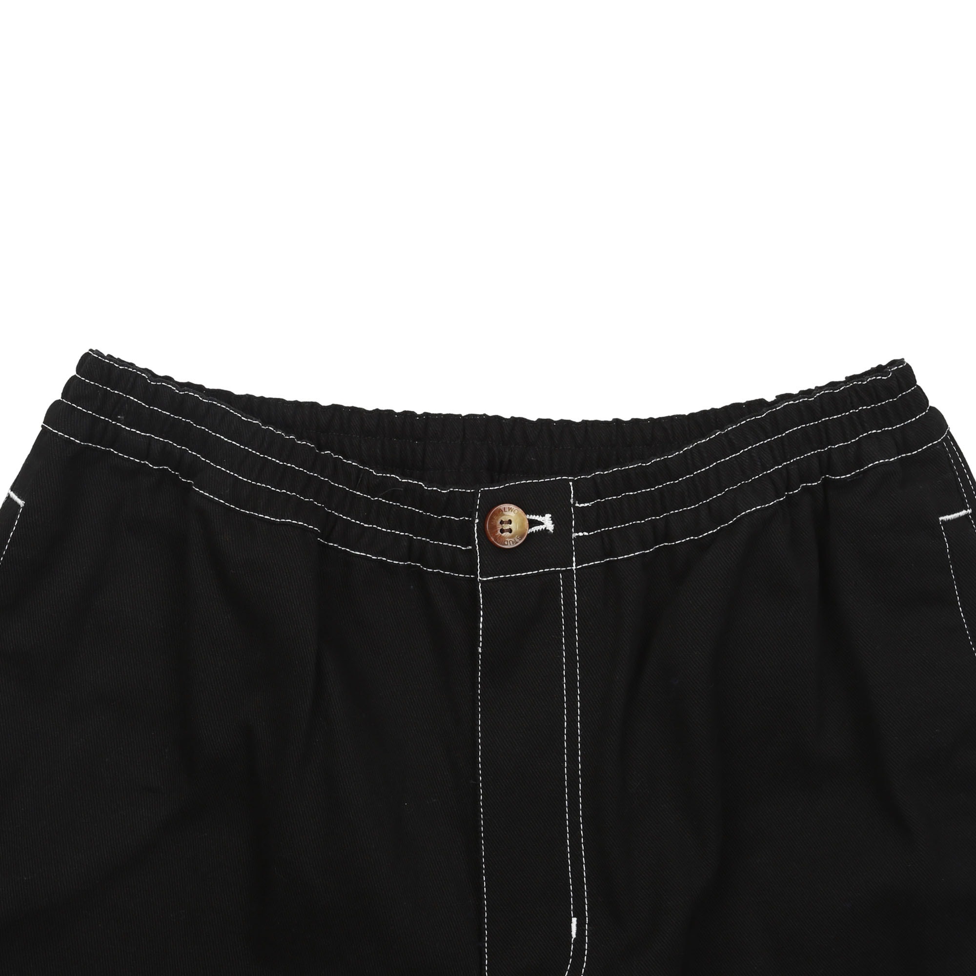 Contrast Stitch Short - Black product photo