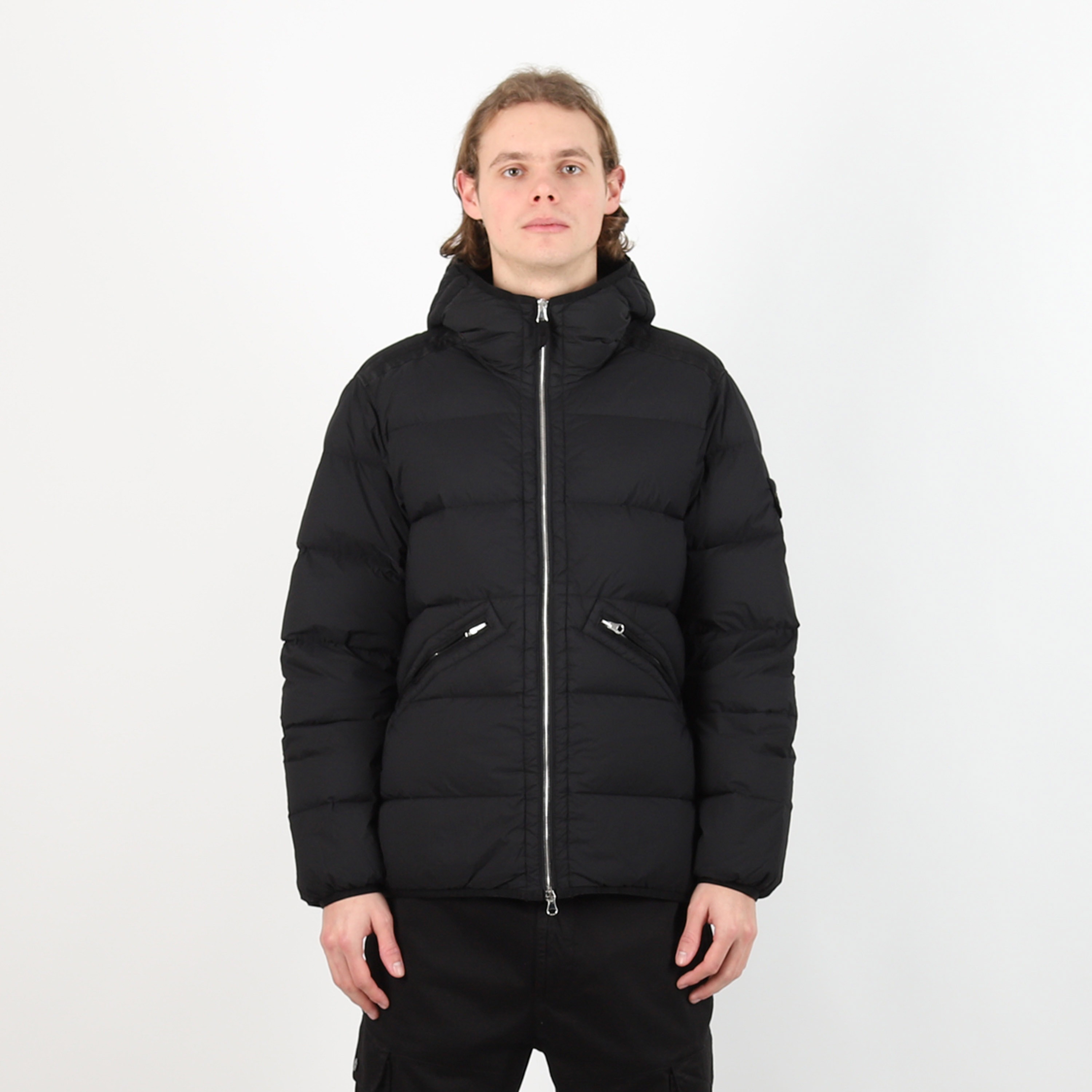 43128 Real Down Jacket - Black product photo