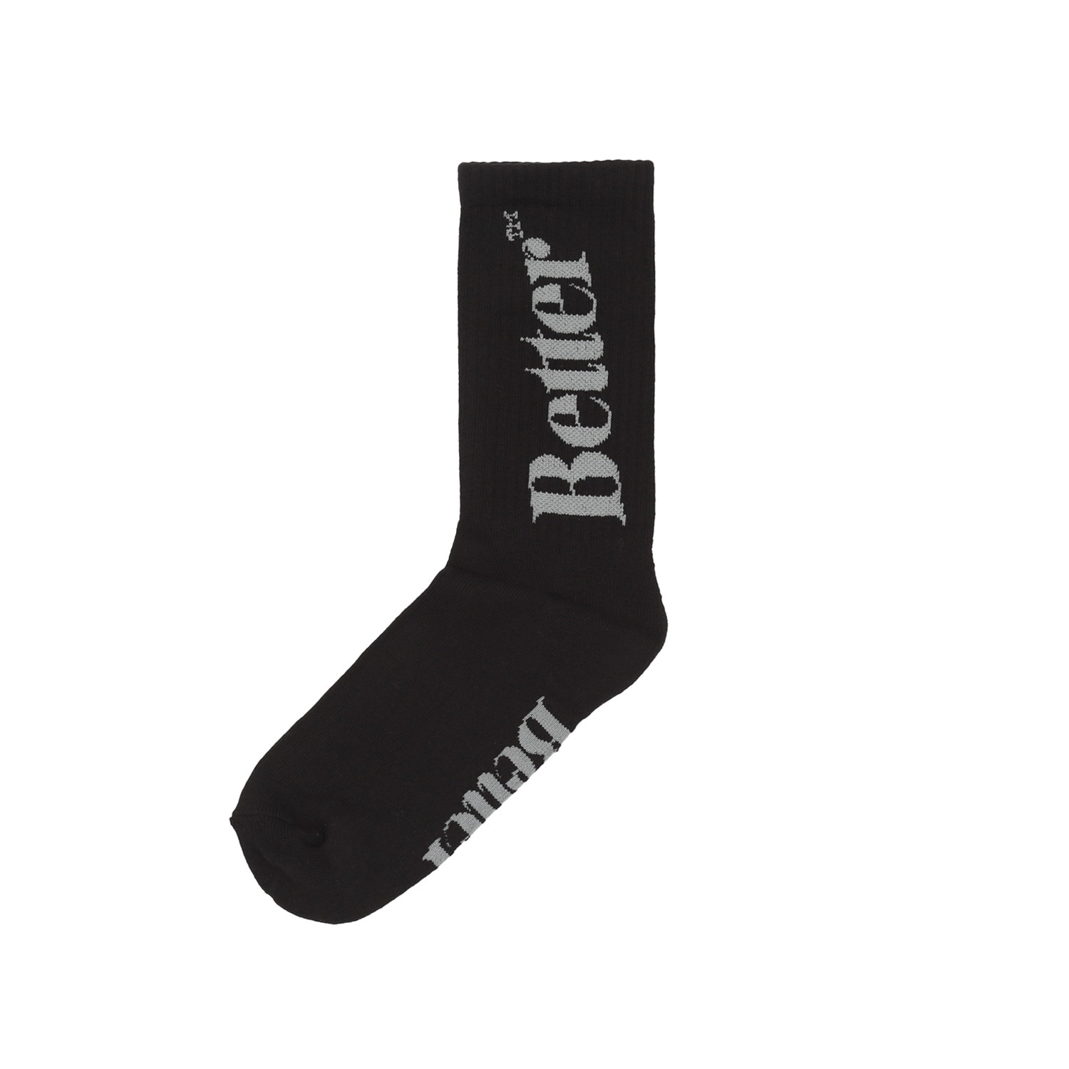 Standard Logo Sock - Blk product photo