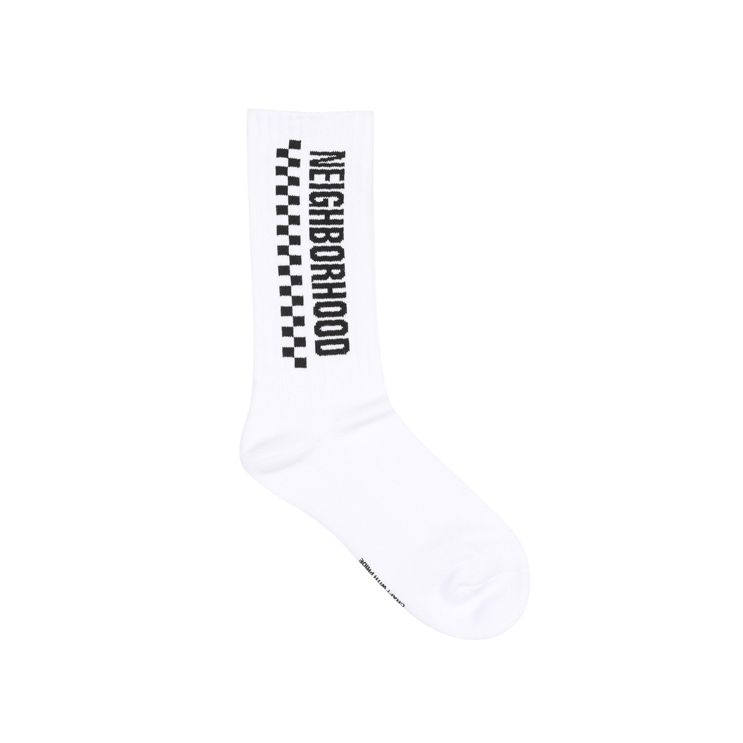 CI Checker Socks - White product photo