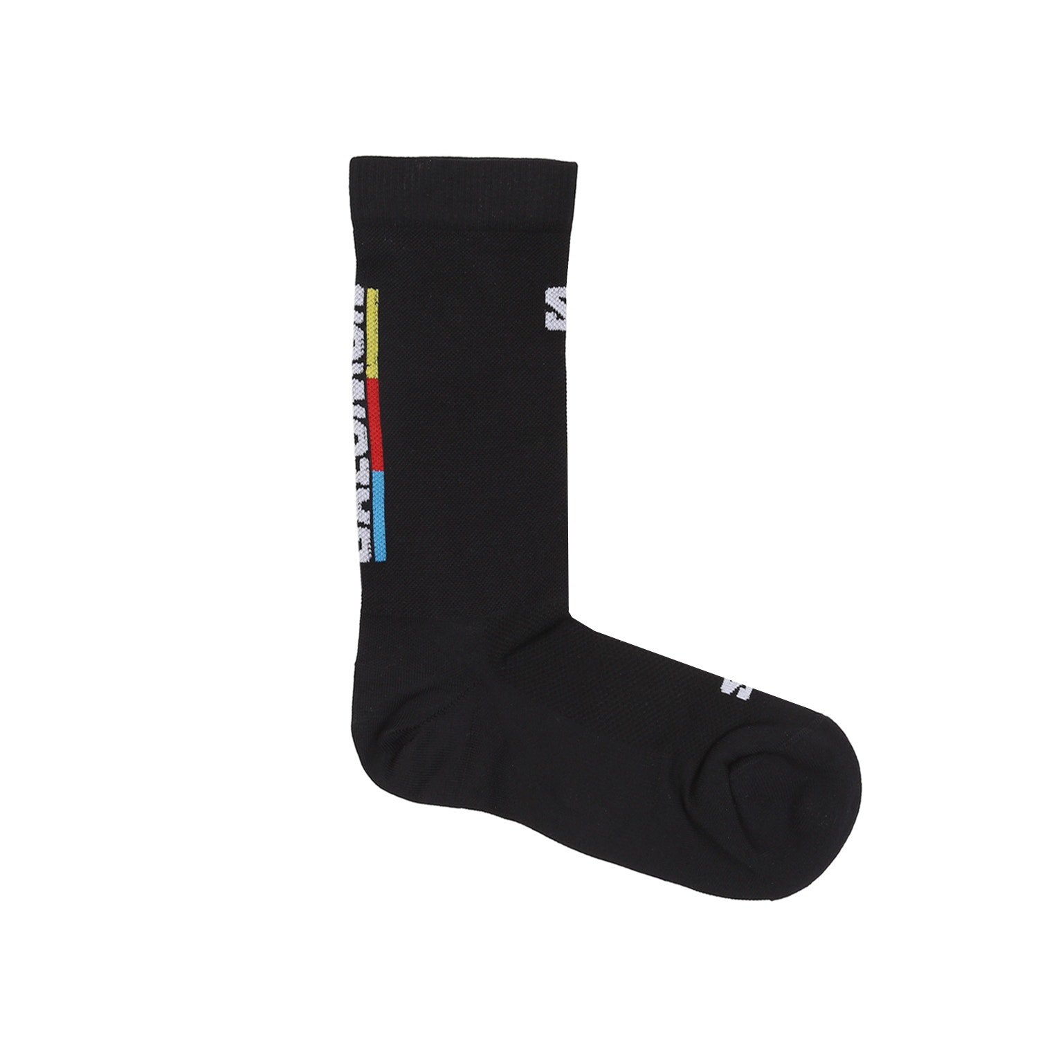 Pulse Race Flag Crew Socks - Black/Bright product photo