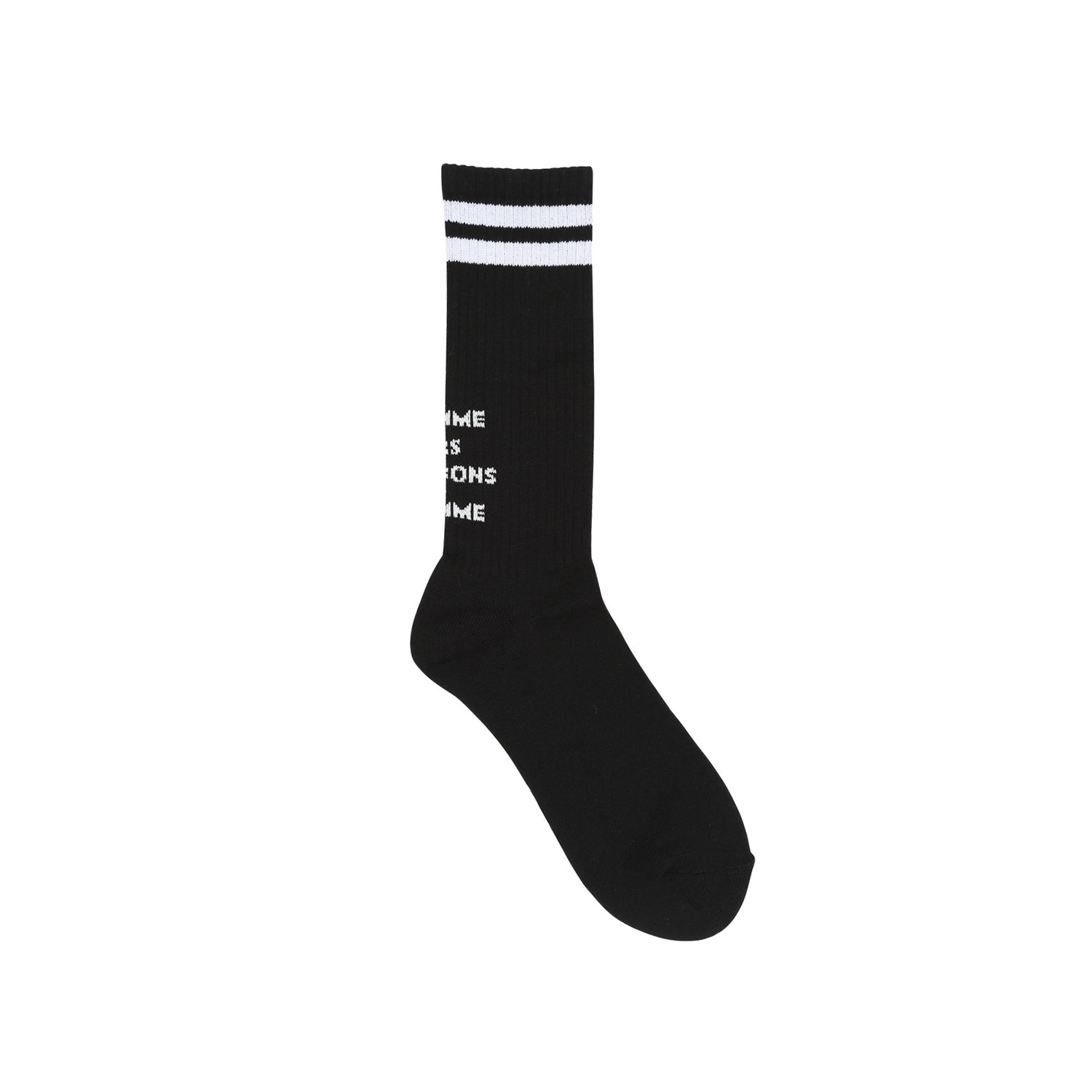 Cotton Pile Socks - Black product photo