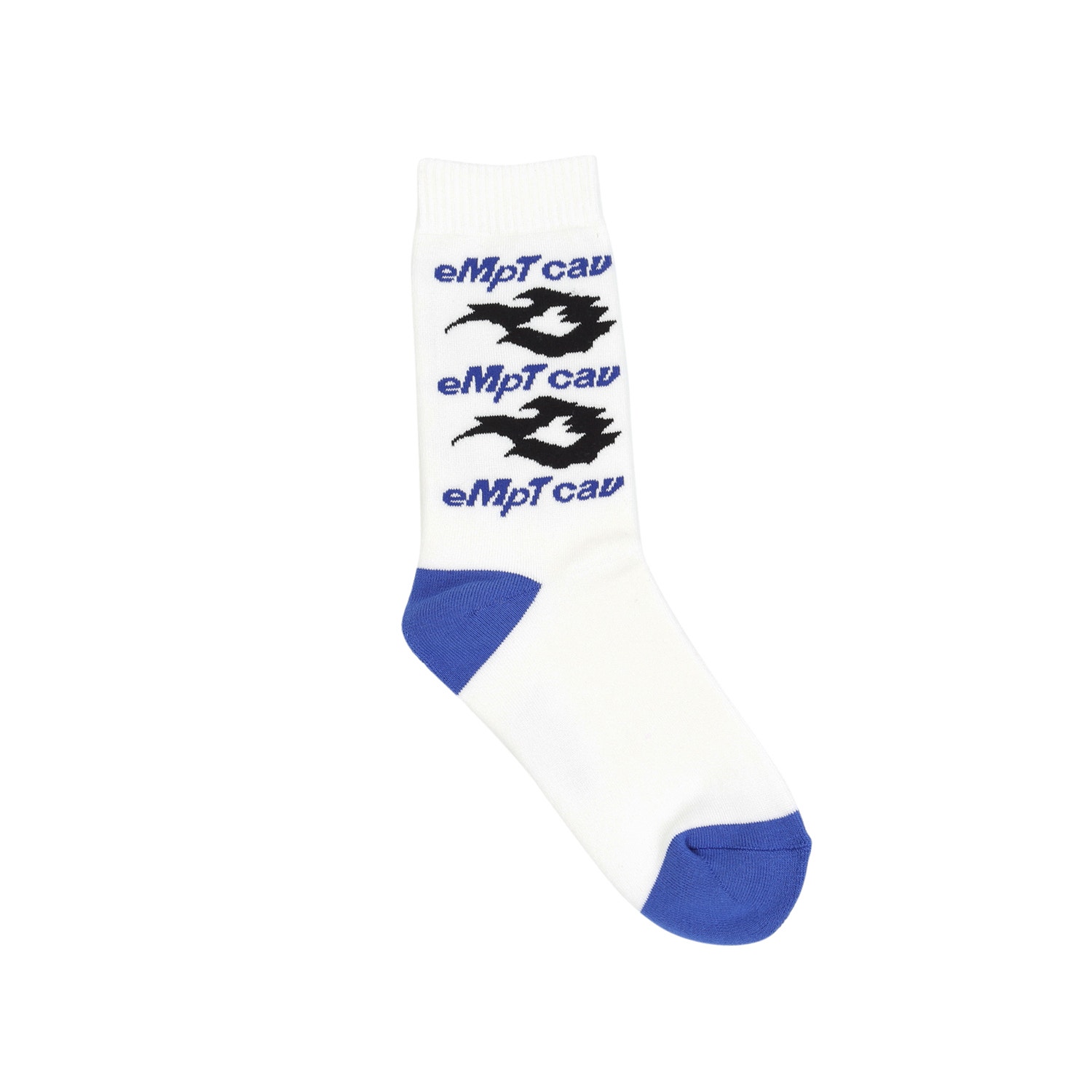 eMpT cav Fire Socks - White product photo