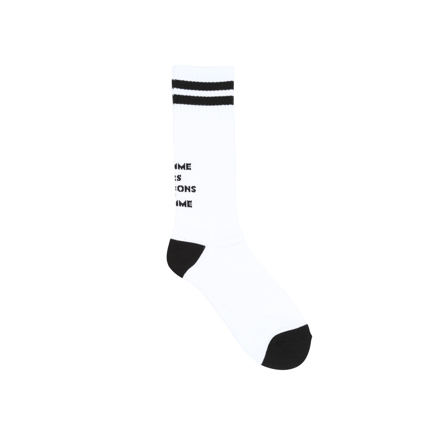 Cotton Pile Socks - White product photo