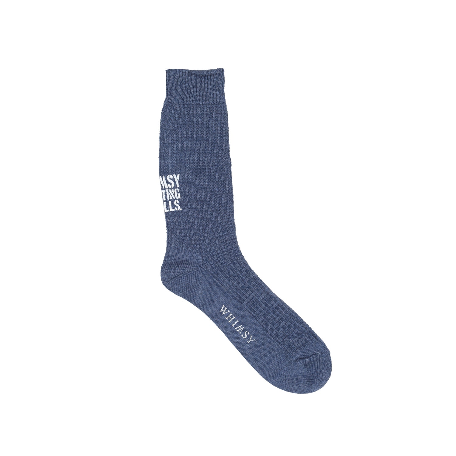 Waffle Socks - Navy product photo