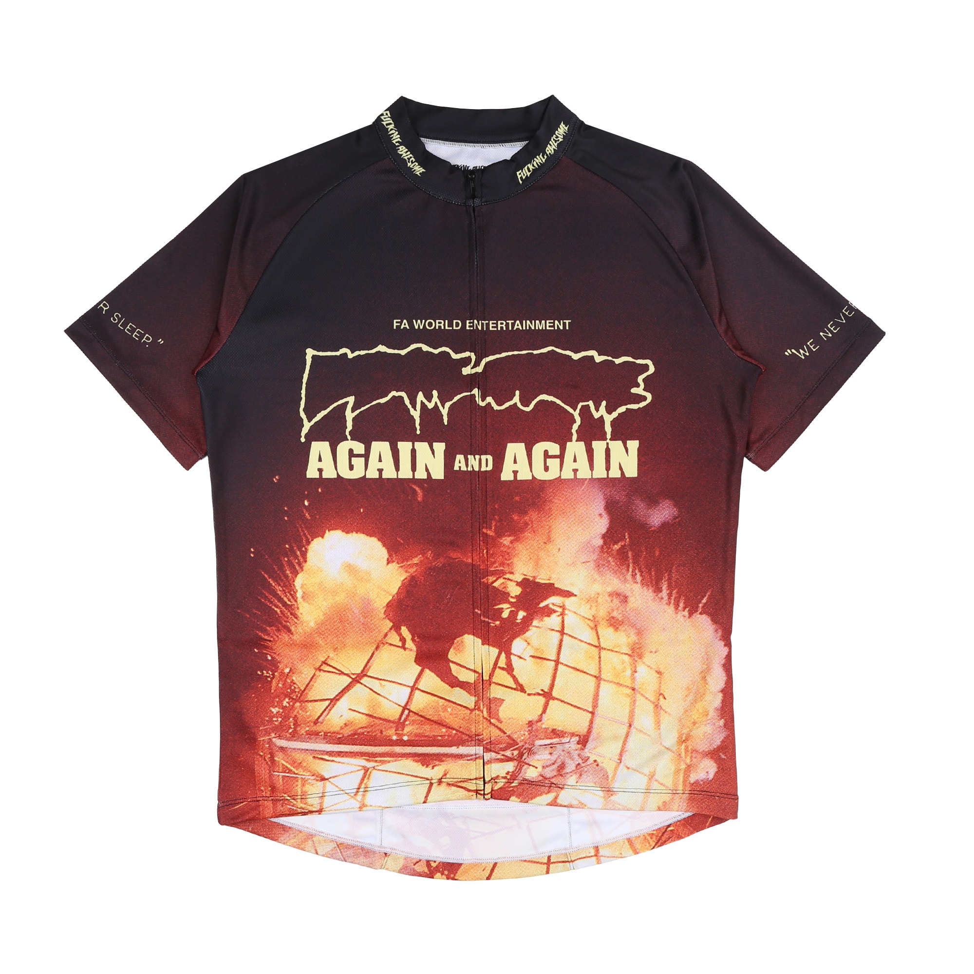 On Your Left Cycling Top - Black product photo