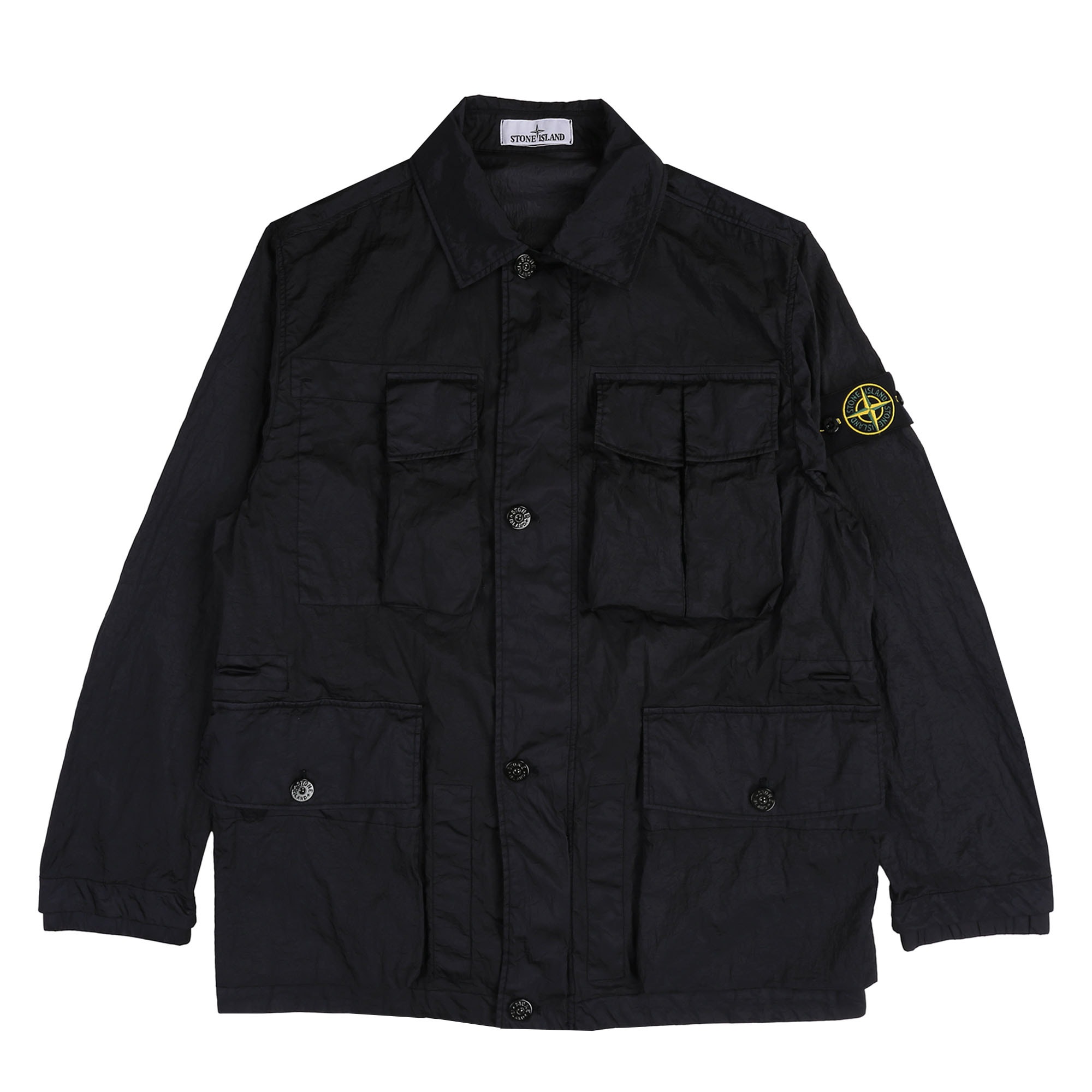 41620 Nylon Econyl Jacket - Navy Blue product photo