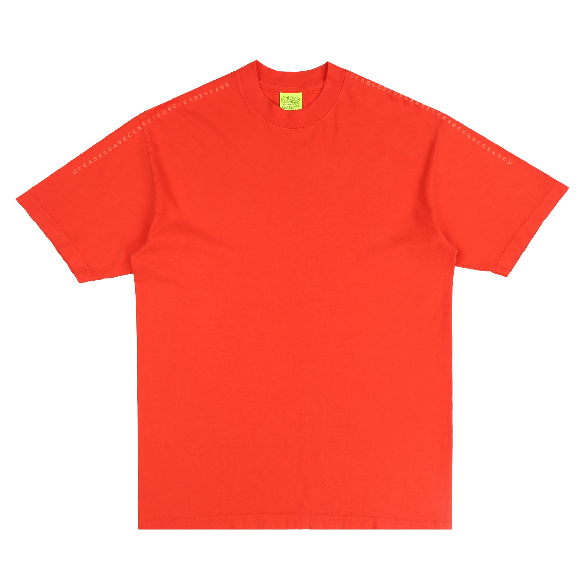 Shoulder Print T-Shirt - Orange product photo