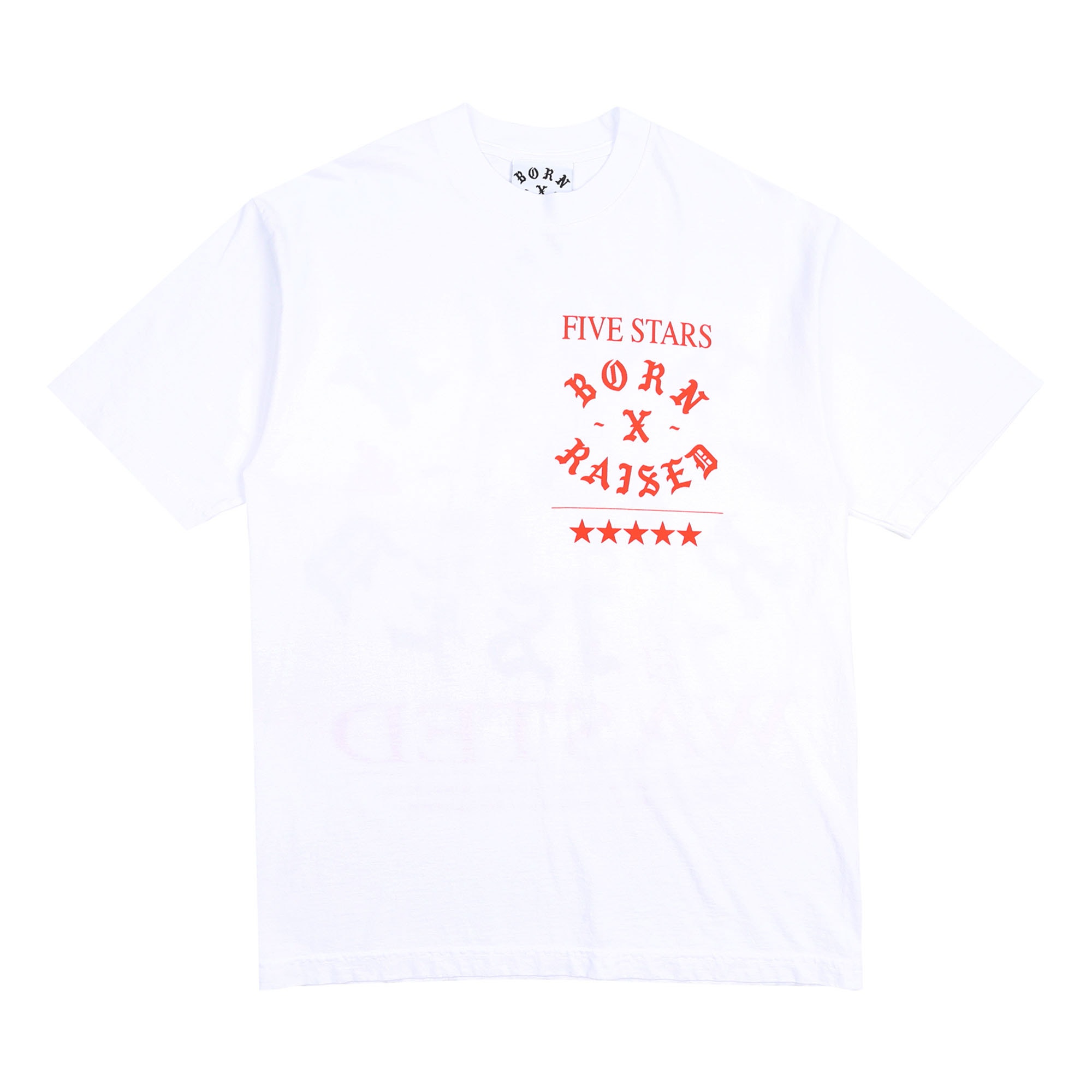 Born x Raised Wasted Logo T-Shirt - White product photo