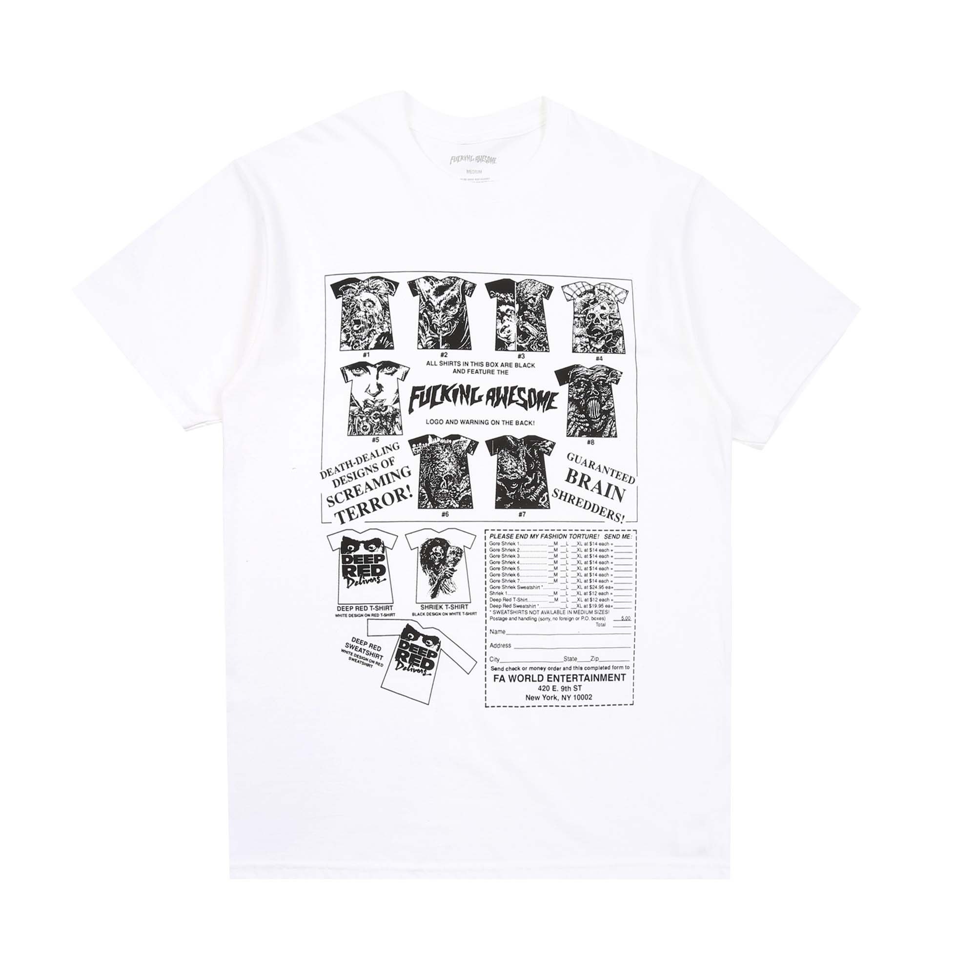 Gore Shriek Tee - White product photo