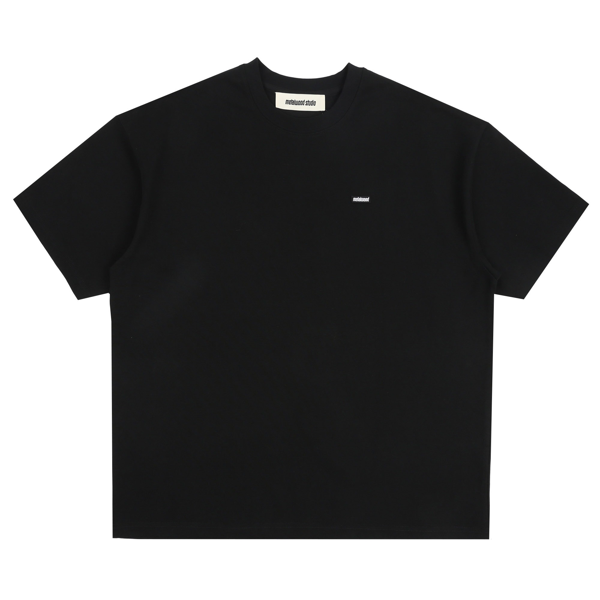 Heavyweight Mini Metal Logo T-Shirt - Black product photo