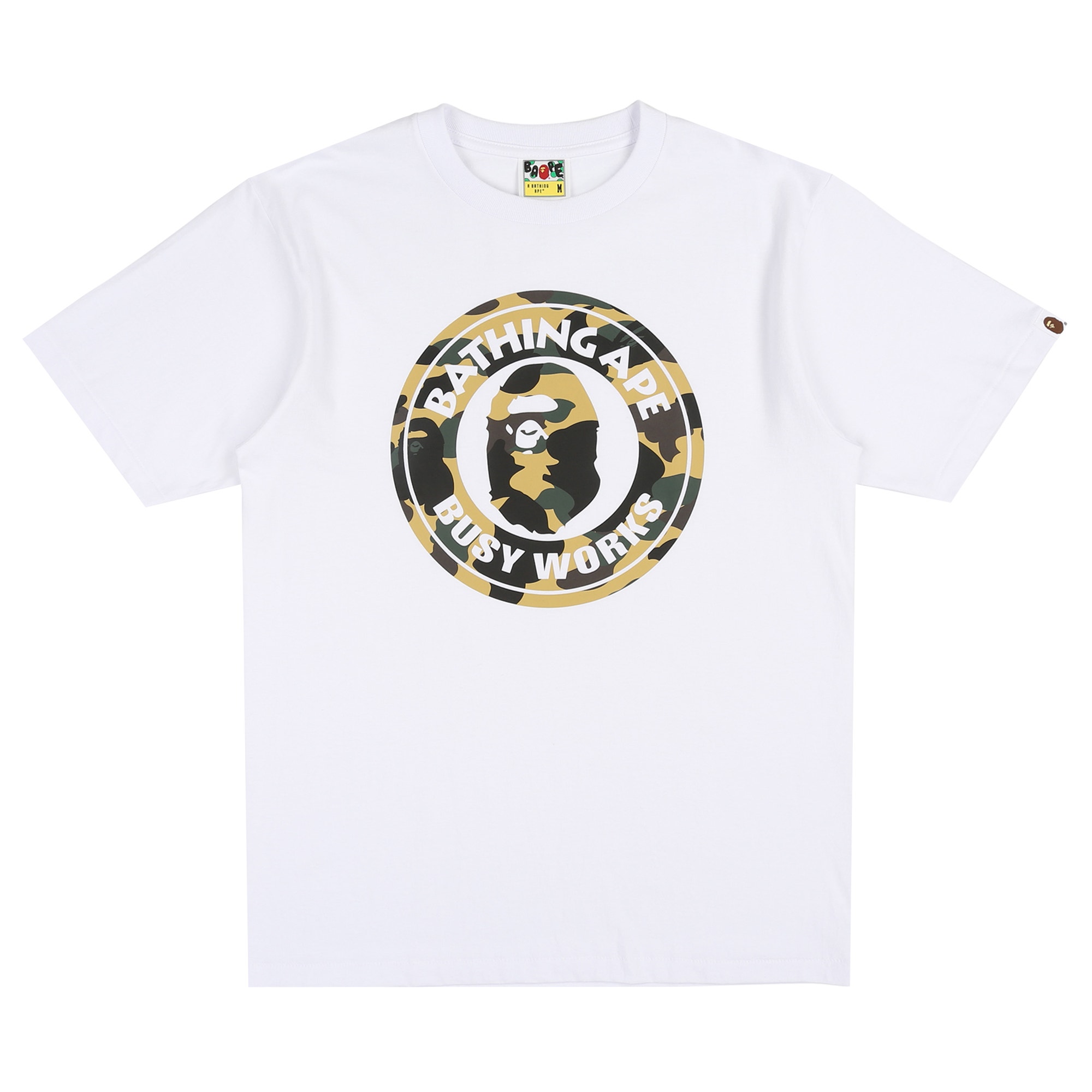 1st Camo Busy Works T-Shirt - White product photo
