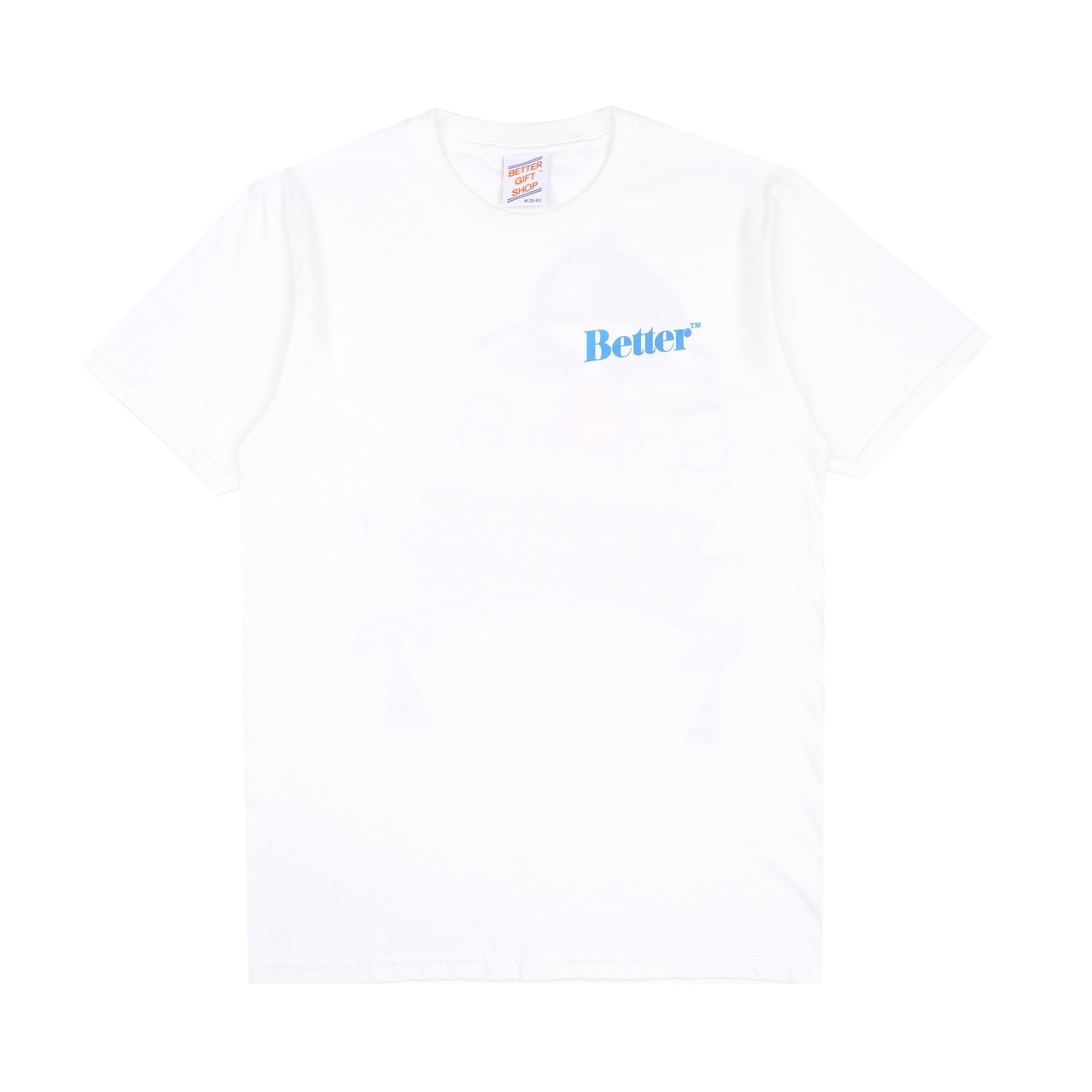 Cash on Table S/S T-Shirt - White product photo