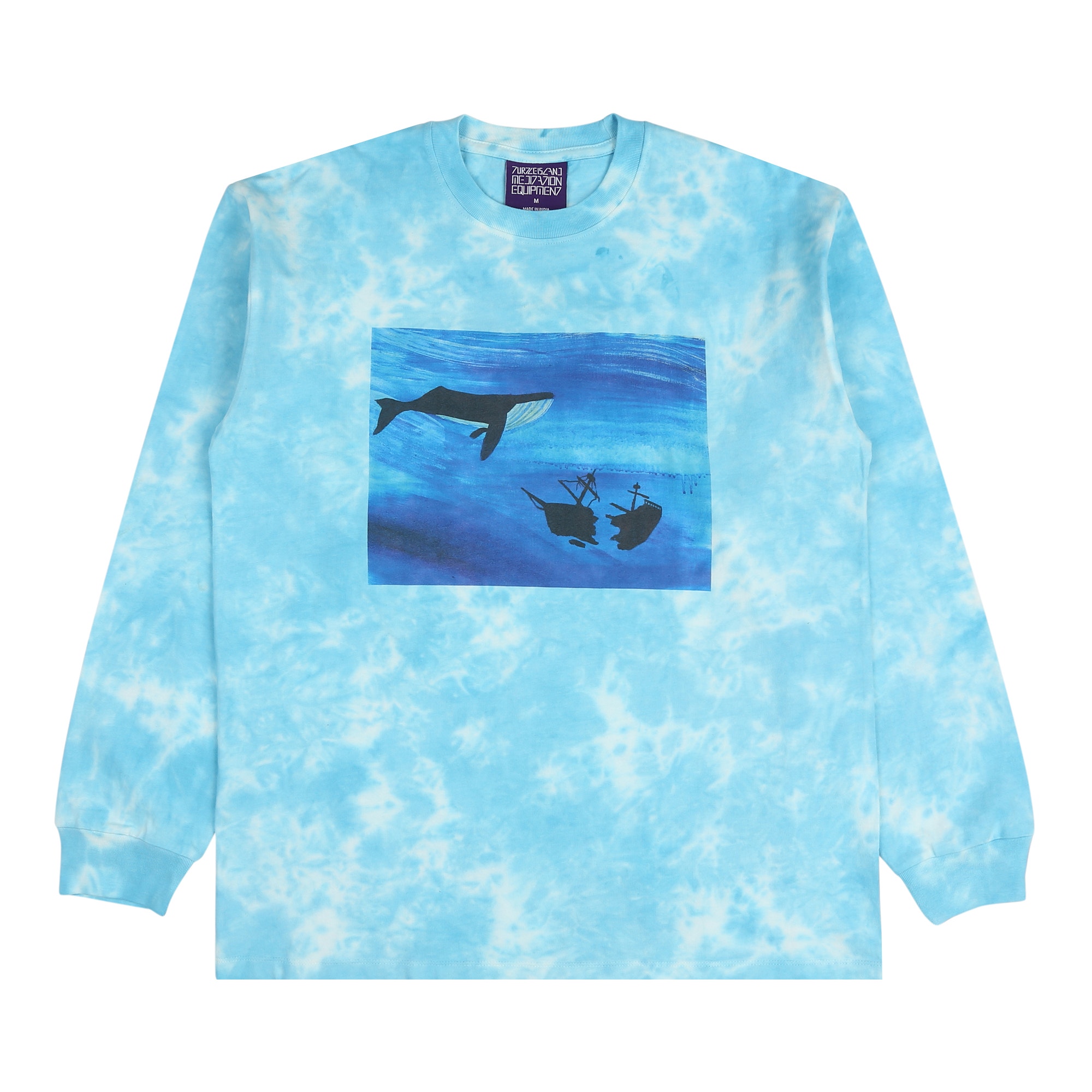 Whale LS Cloud T-Shirt - Tie Dye product photo