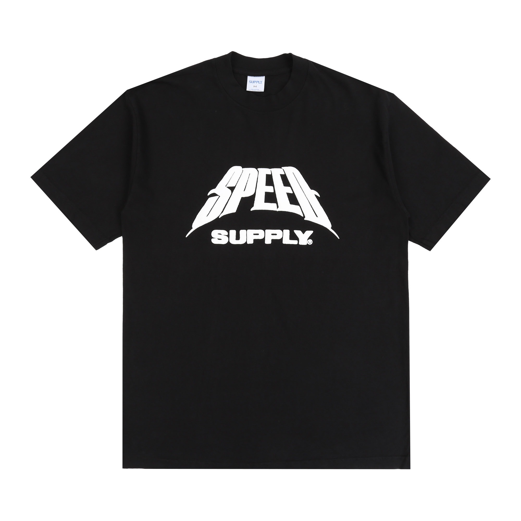 SUPPLY x SPEED Logo SS T-Shirt - Black product photo