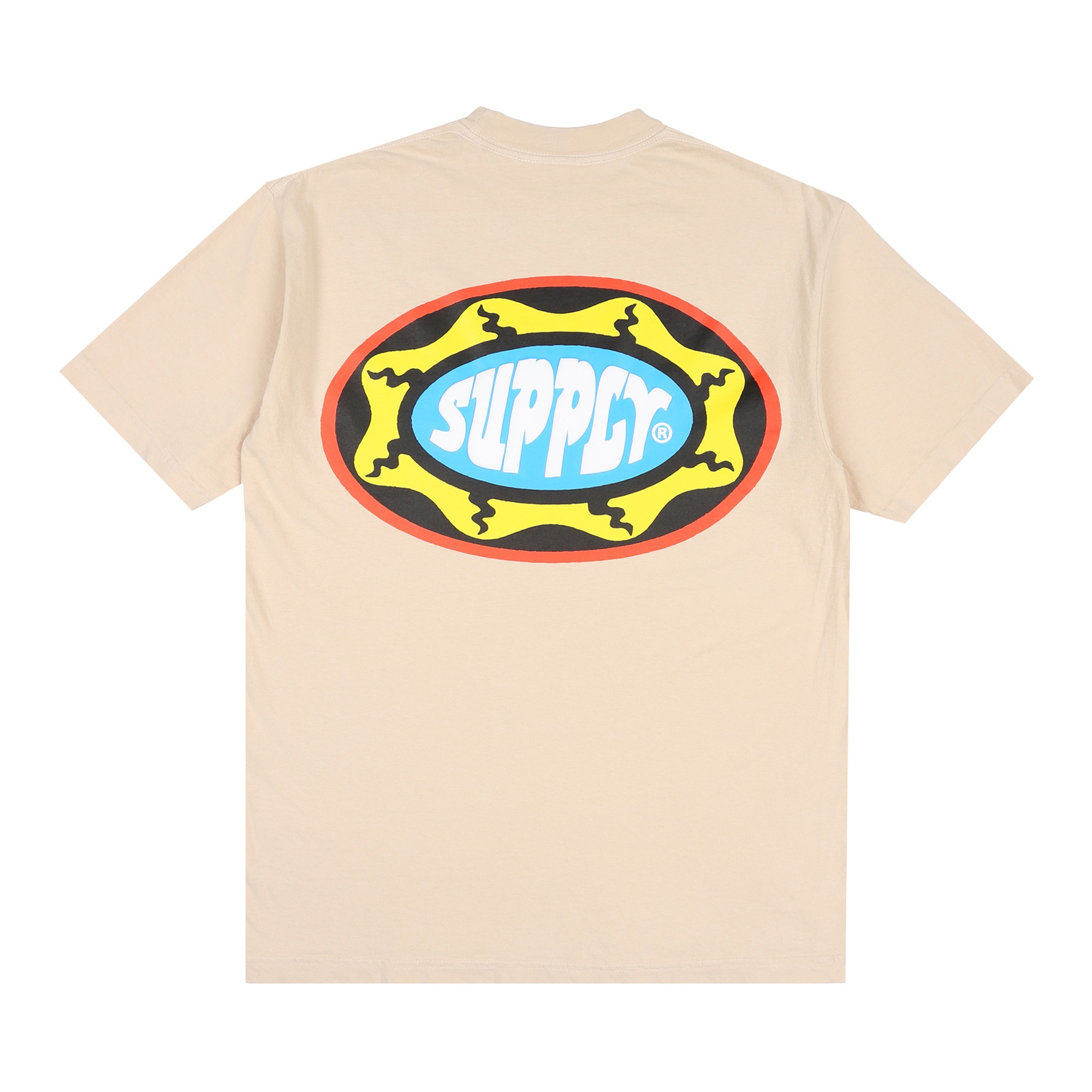Sunburst SS T-Shirt - Beige product photo