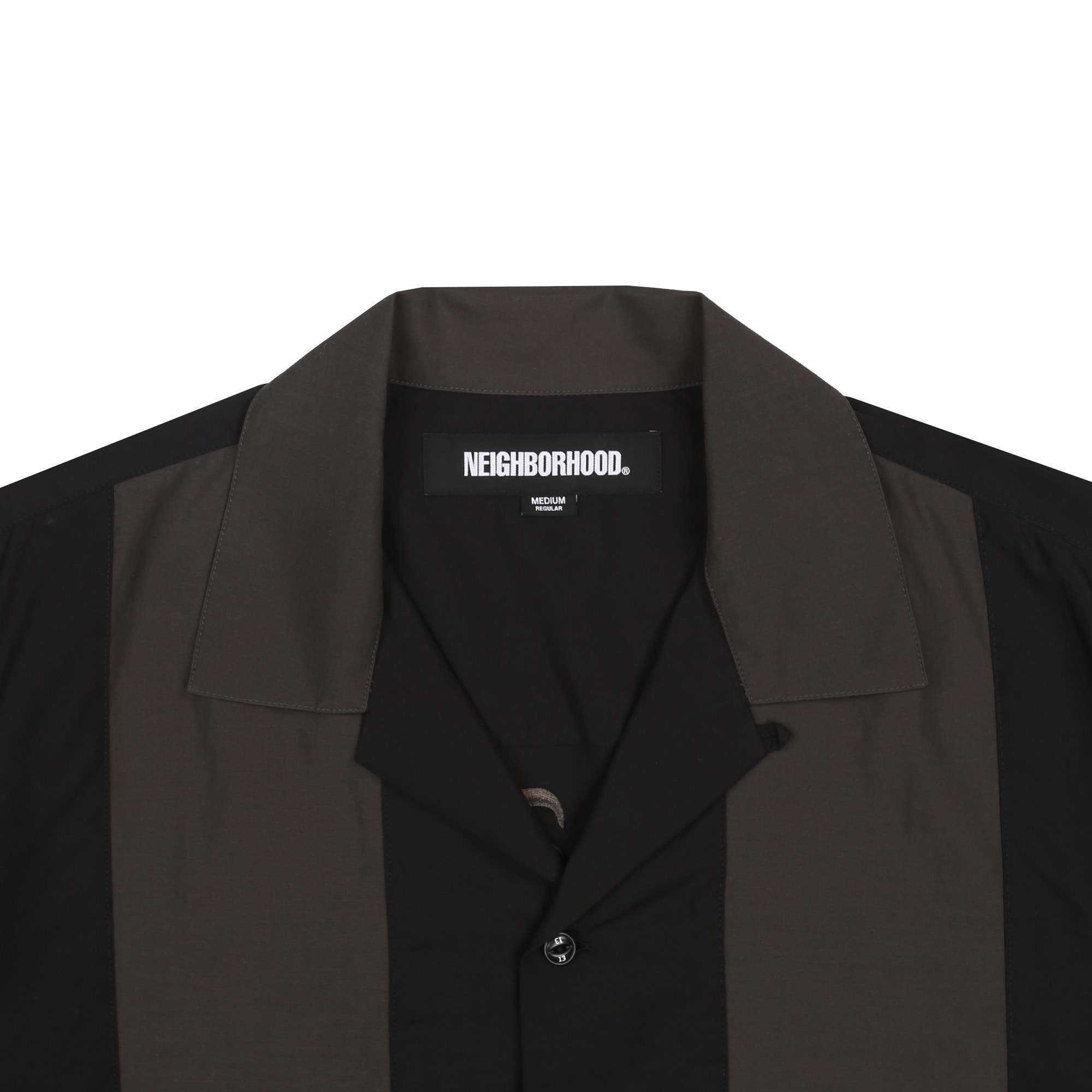 SS Bowling Shirt - Black/Grey product photo
