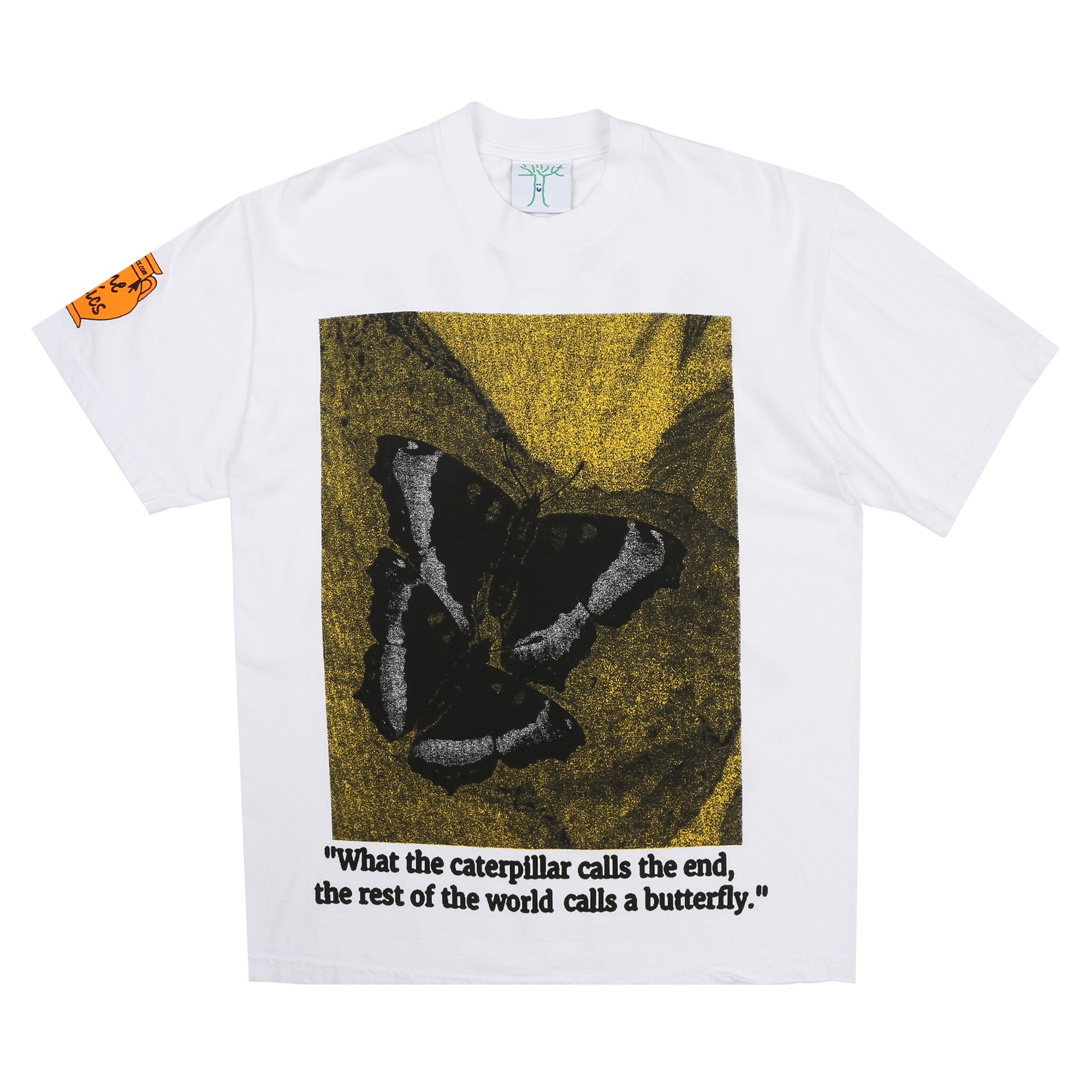 Butterfly S/S T-Shirt - White product photo