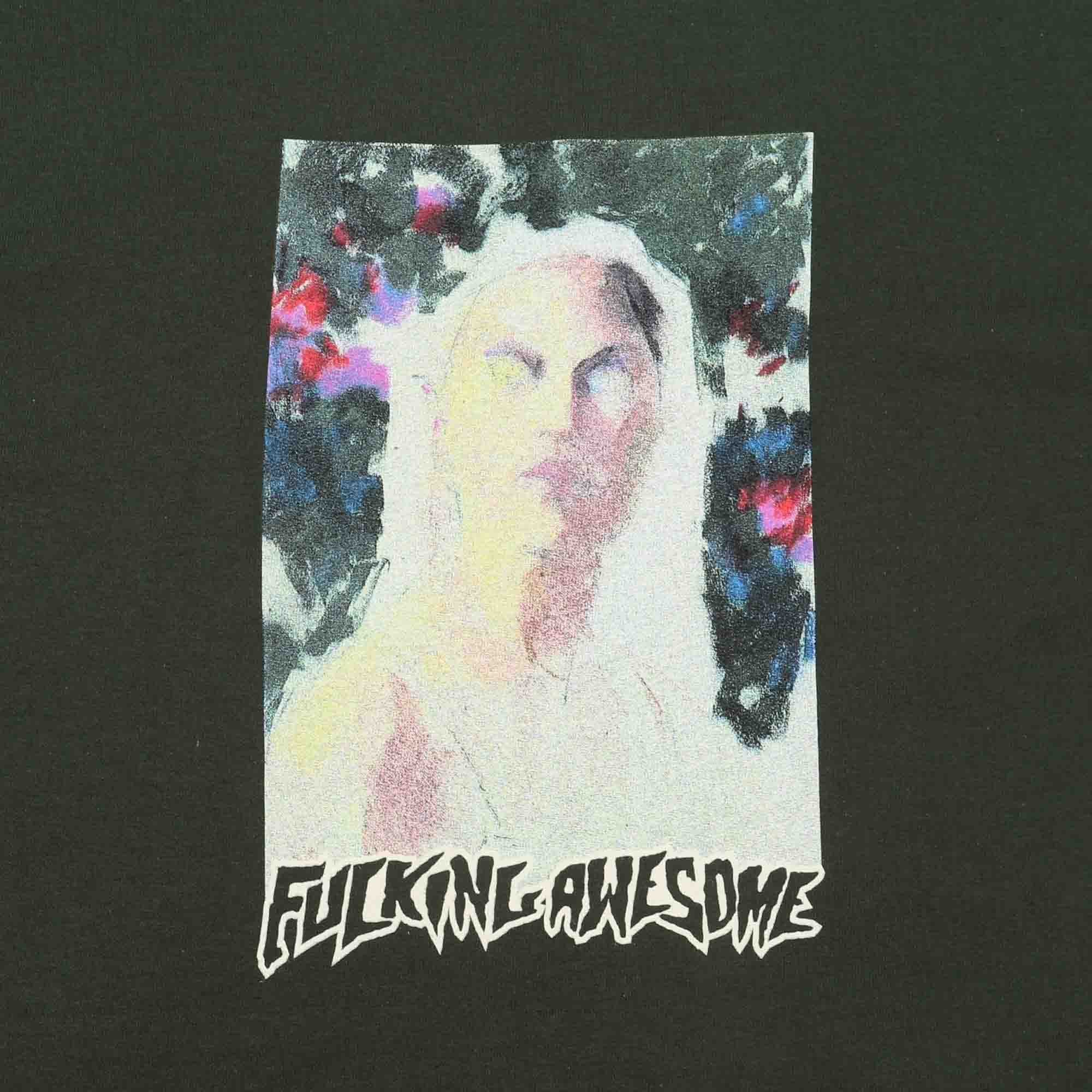 Painterly S/S Tee - Forest Green product photo