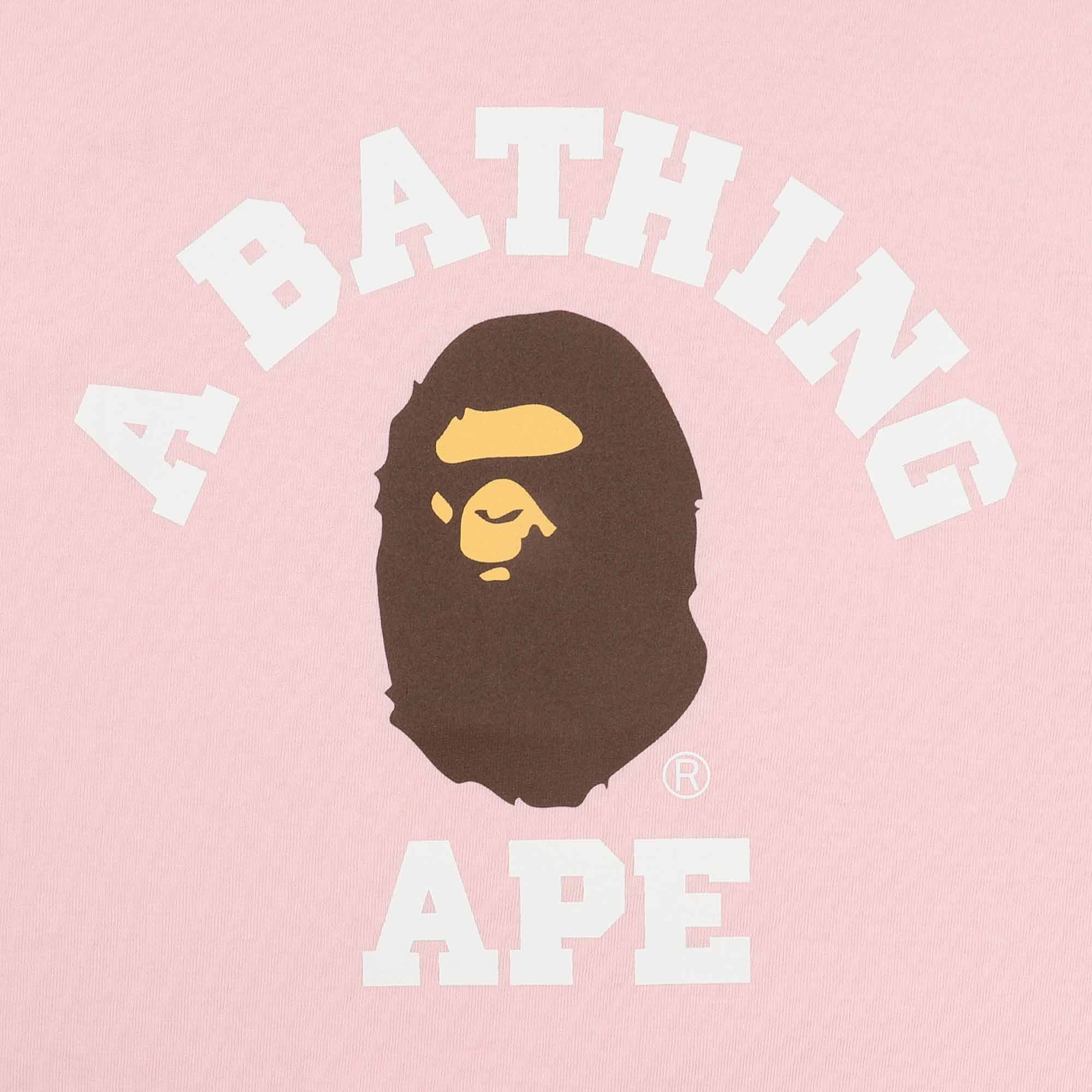 College Tee - Pink product photo