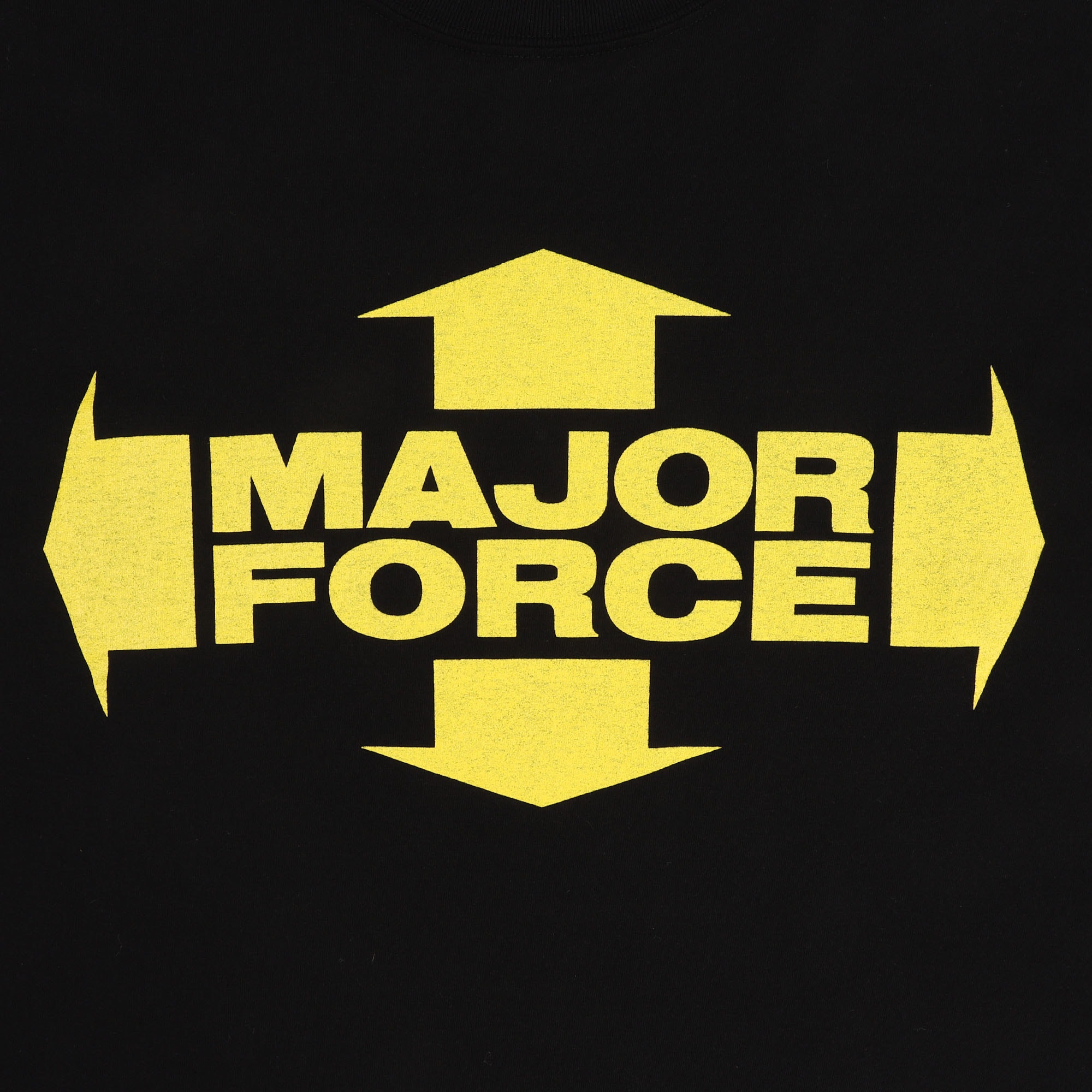 NH x Major Force SS T-Shirt - Black product photo