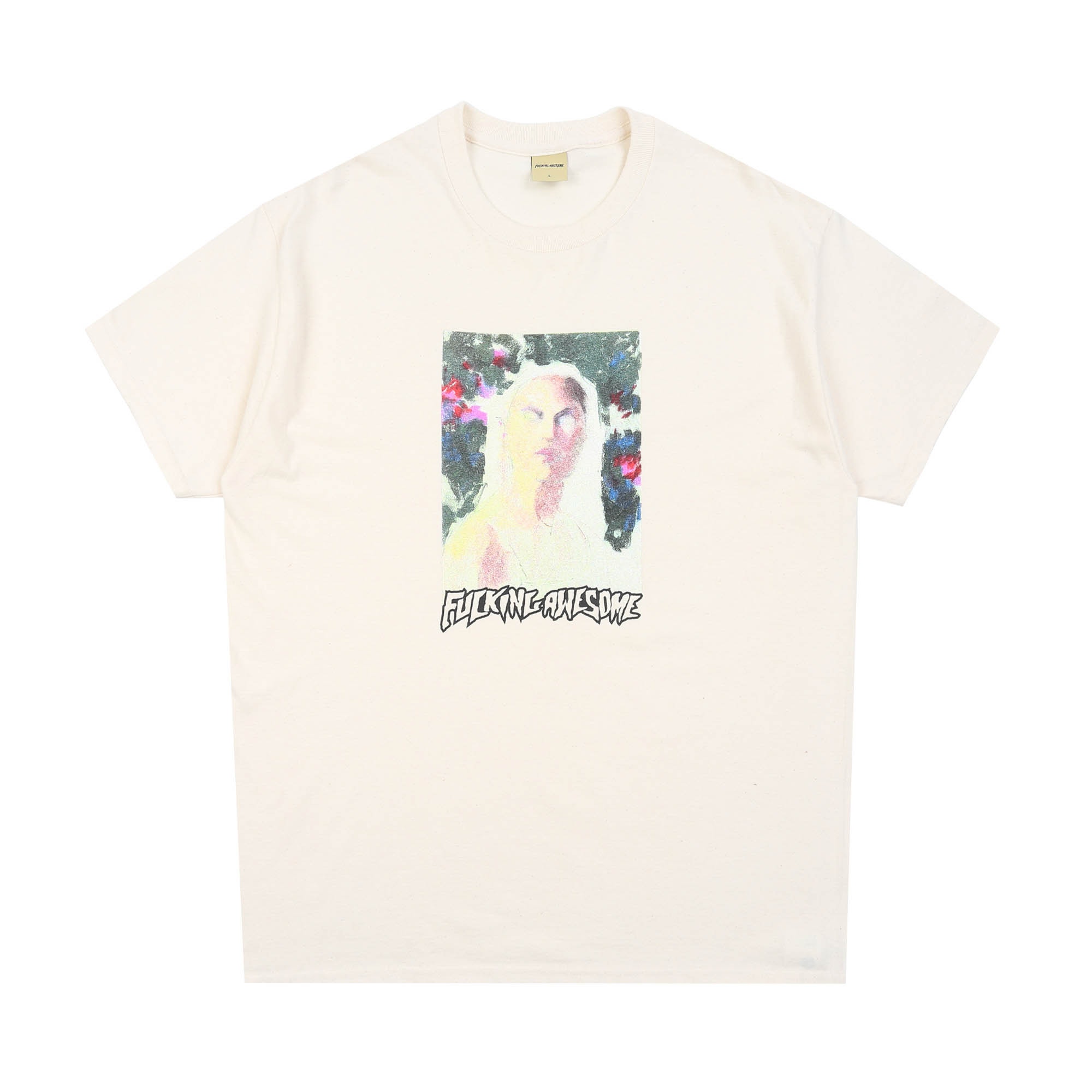Painterly S/S Tee - Bone product photo
