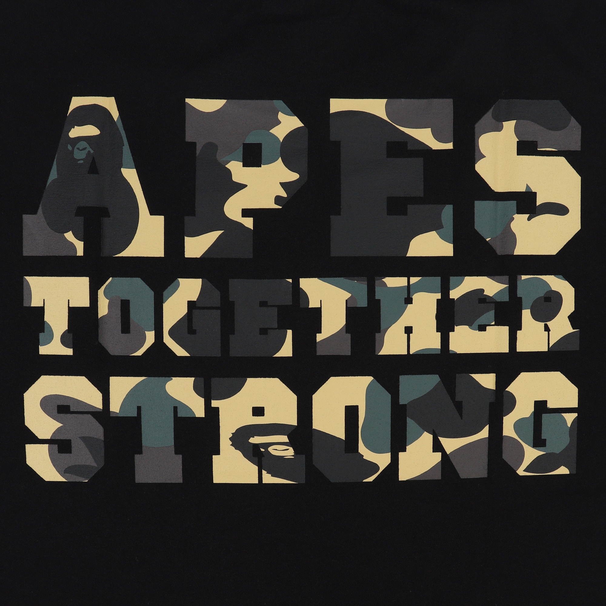 1st Camo College ATS T-Shirt - Black product photo